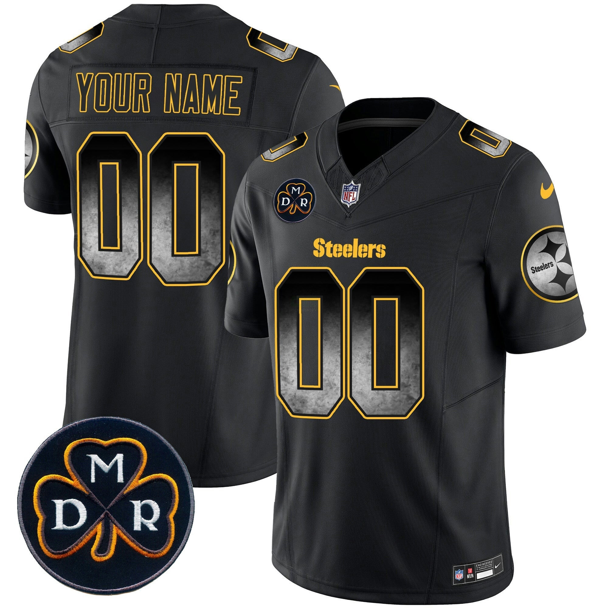 Camisa NFL DMR Patch Arch Smoke Vapor Limited Jersey