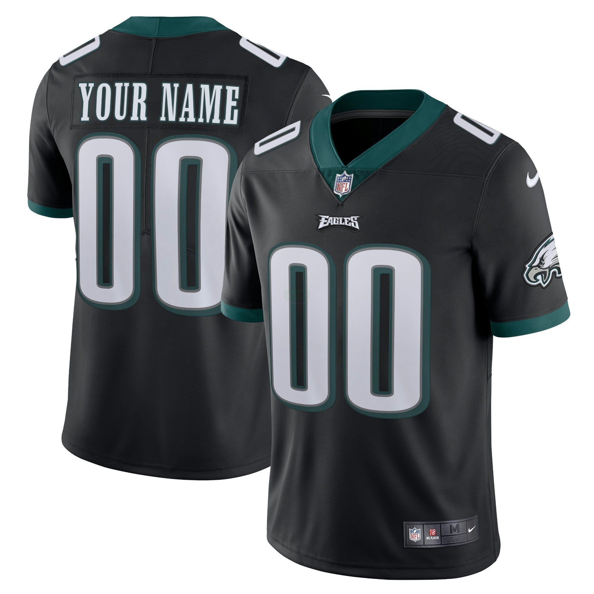 Camisa NFL Dourada & Split Custom Name and Number