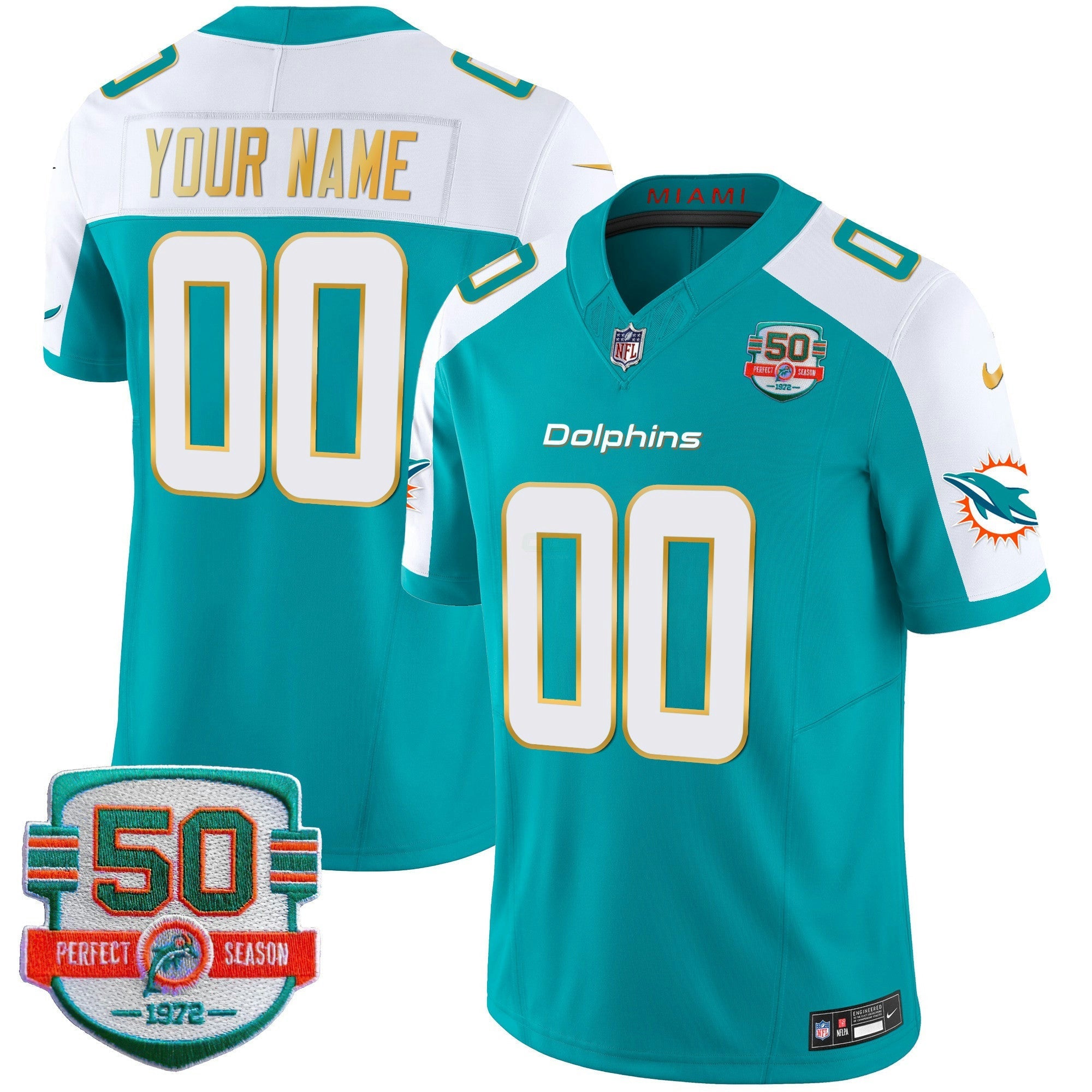 Camisa NFL Dourada Trim Vapor Limited Jersey