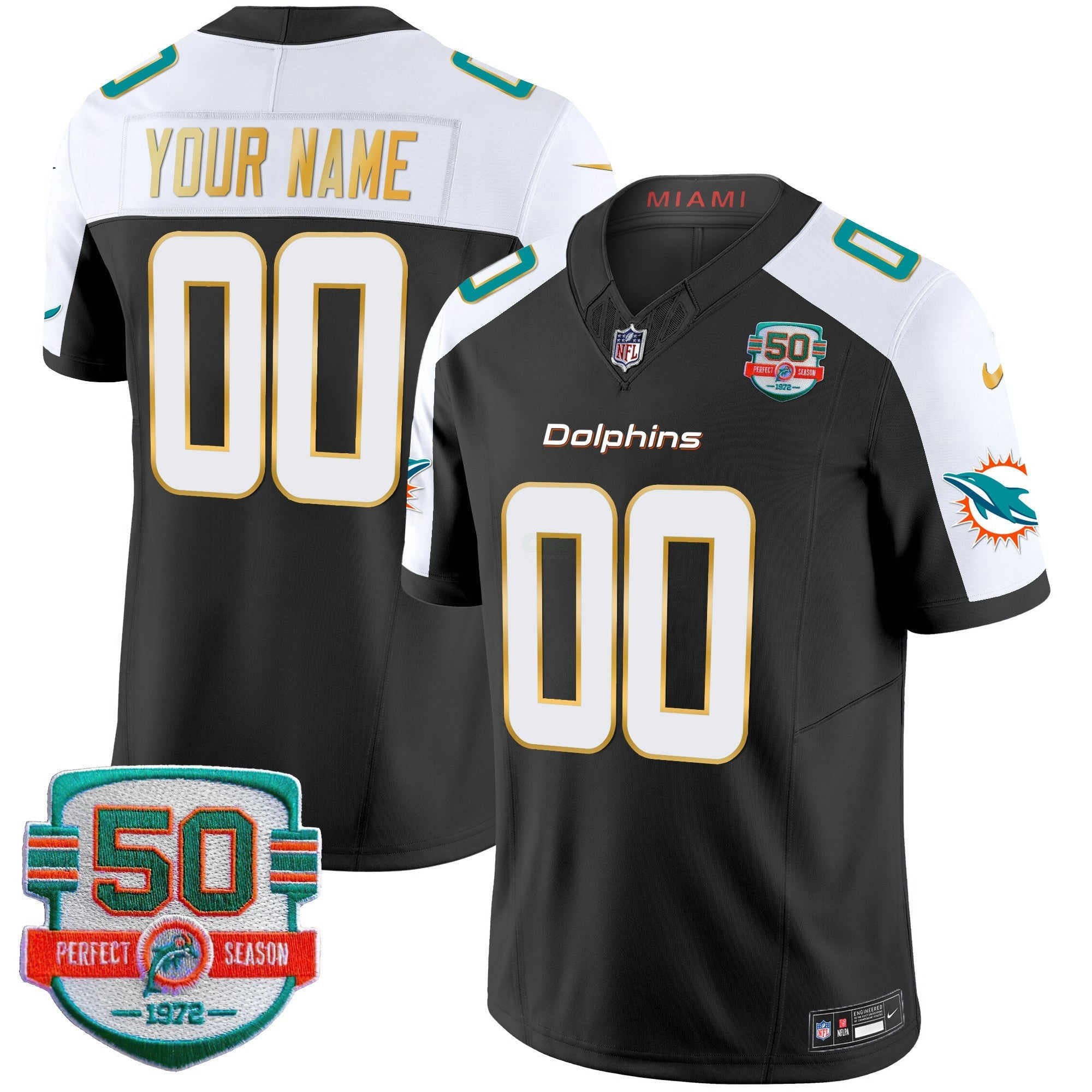 Camisa NFL Dourada Trim Vapor Limited Jersey