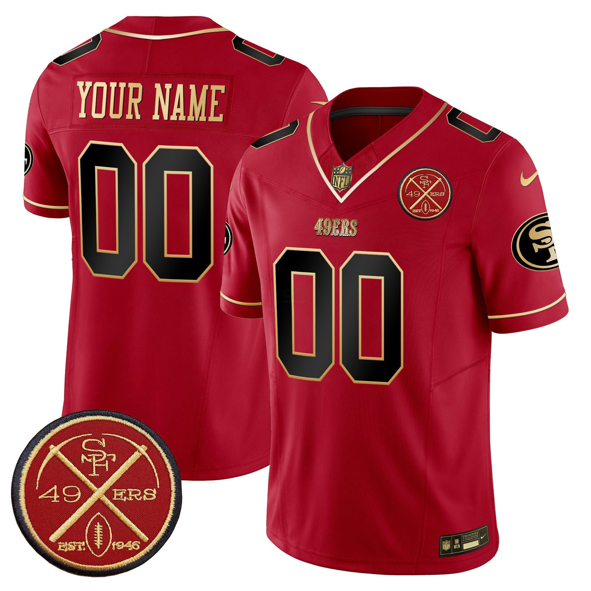 Camisa NFL Est.1946 Patch Vapor Limited Jersey