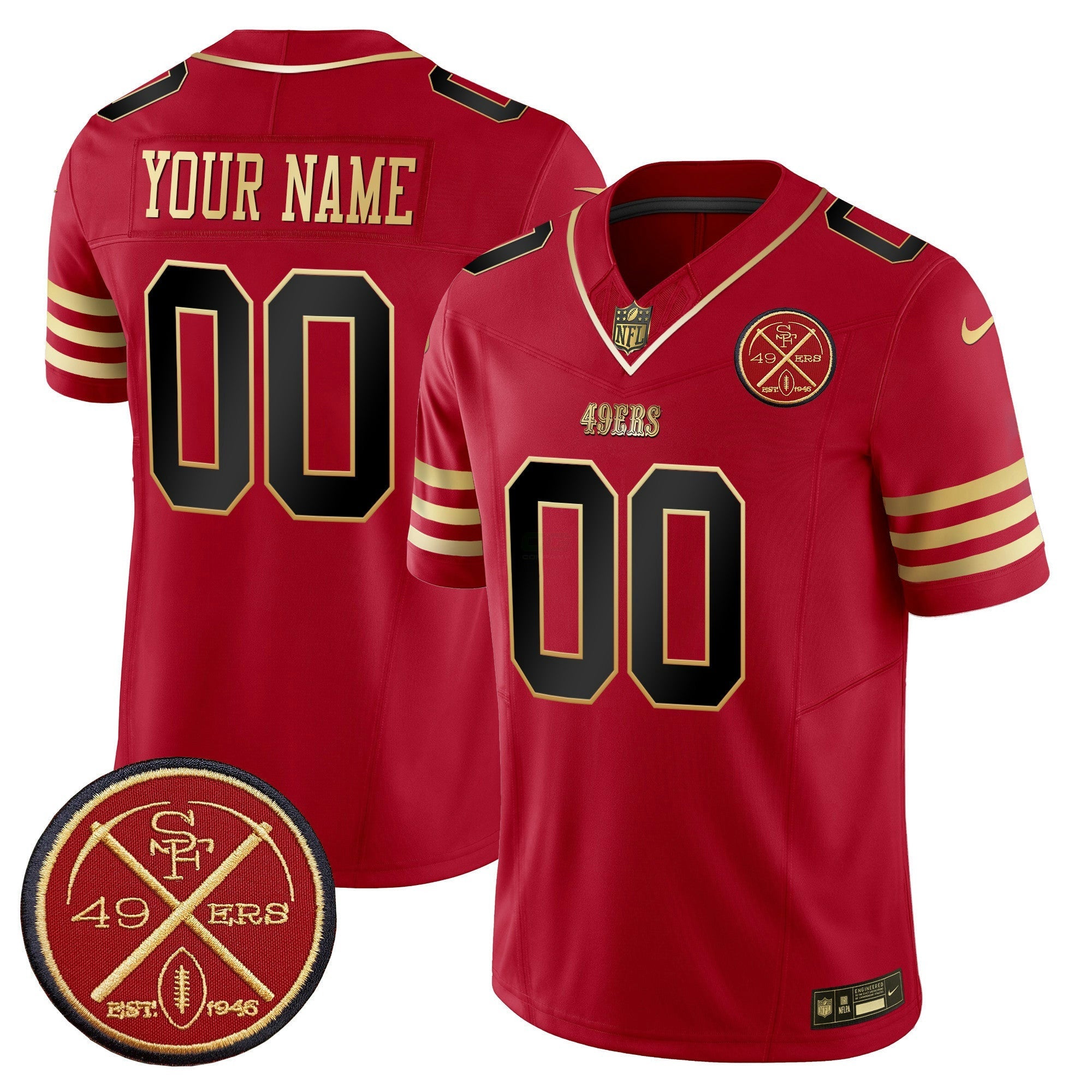 Camisa NFL Est.1946 Patch Vapor Limited Jersey