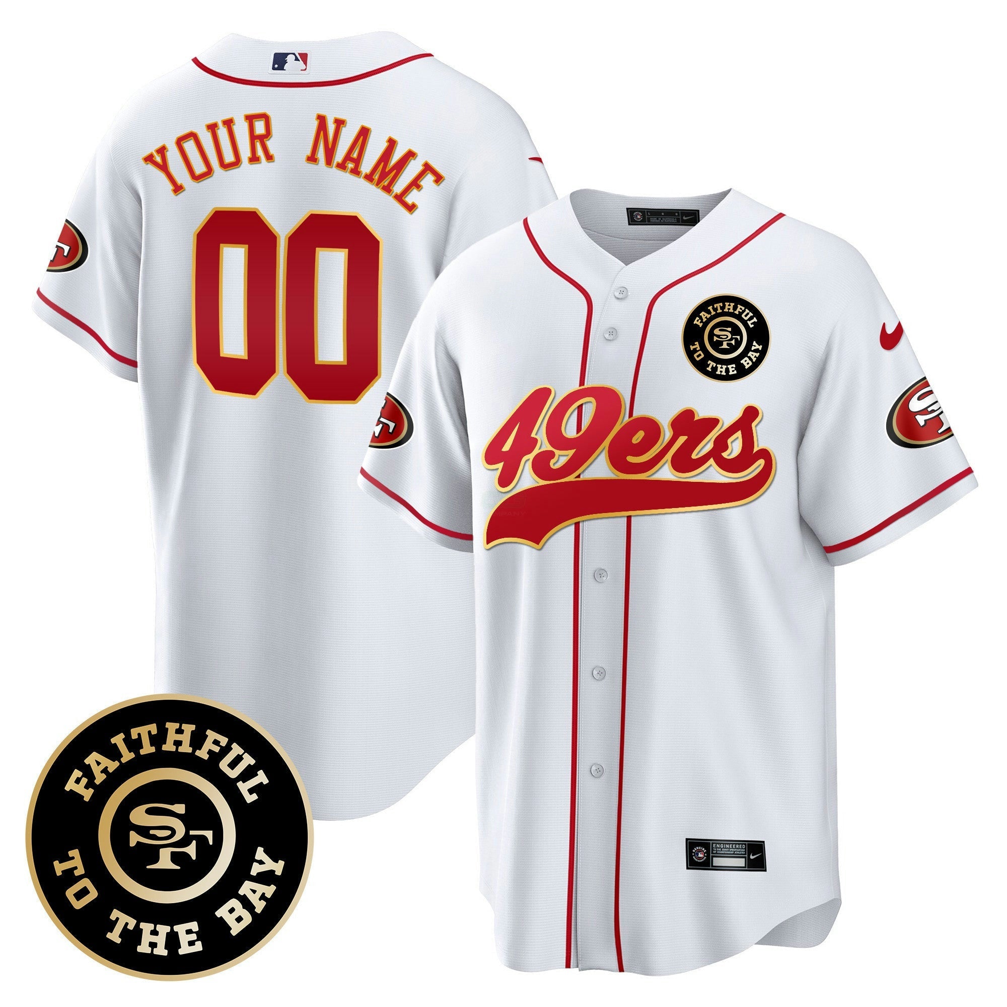 Camisa NFL Faithful To The Bay Patch Jersey