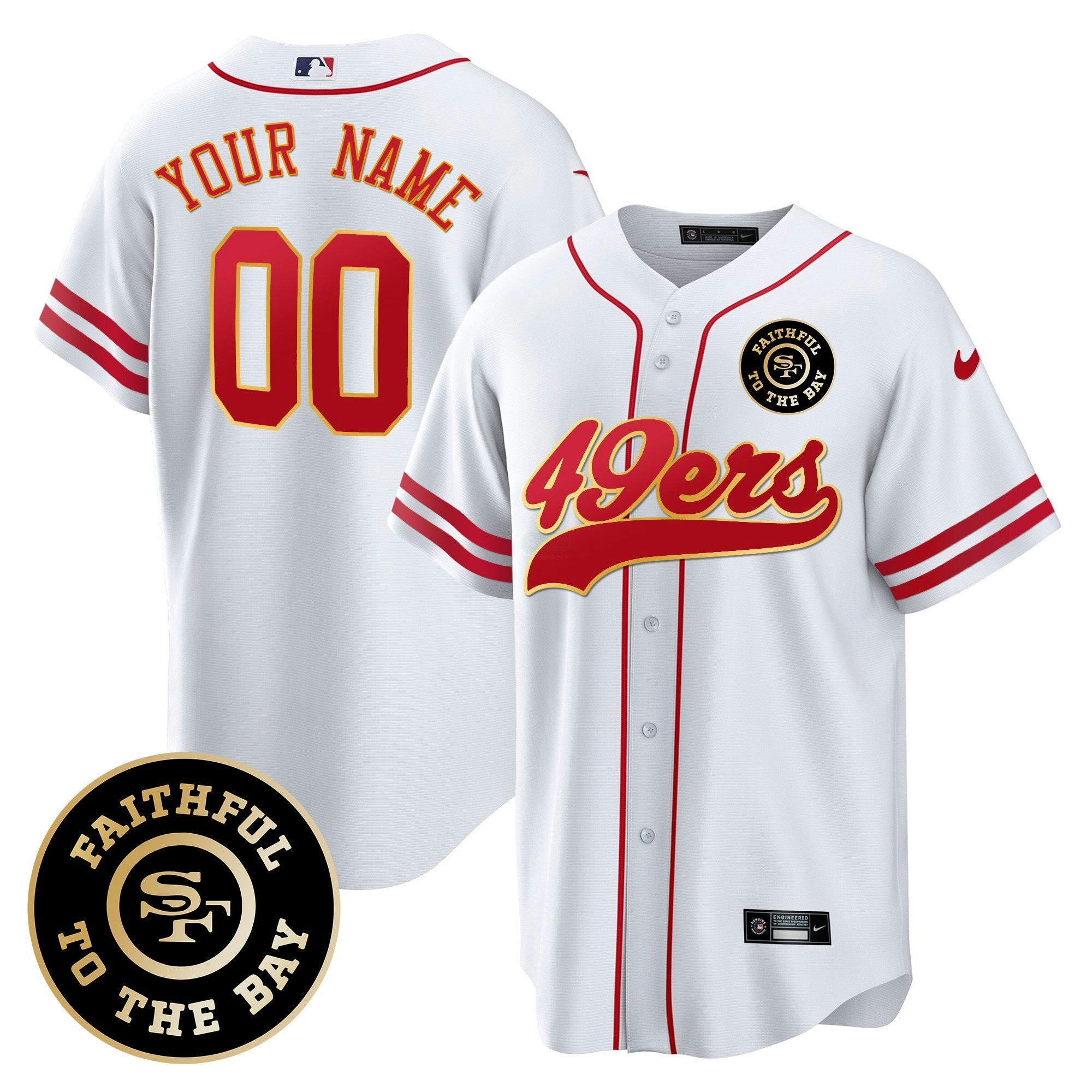 Camisa NFL Faithful To The Bay Patch Jersey V2