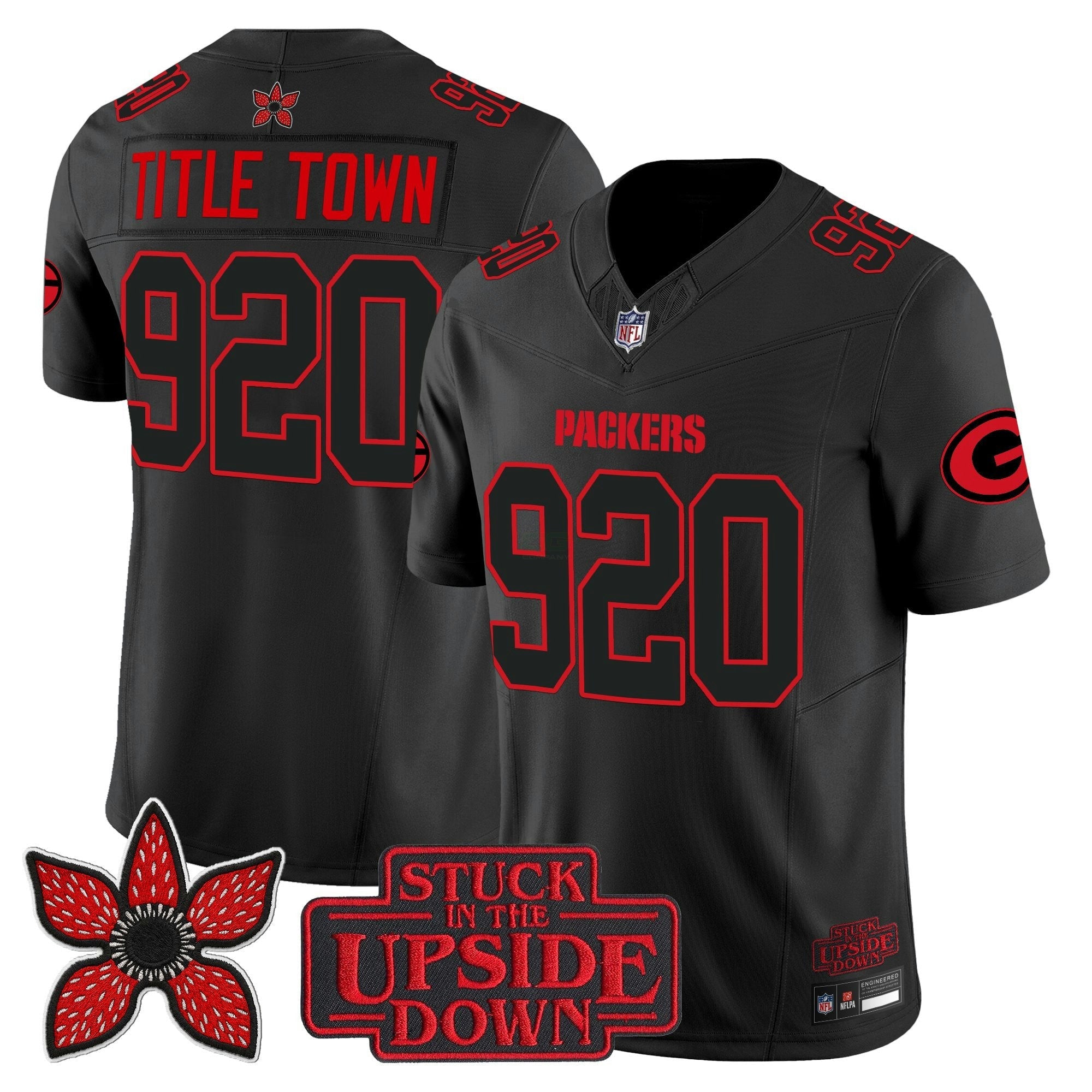 Camisa NFL Green Bay ‘Stranger Things Edition’ Vapor Limited Jersey