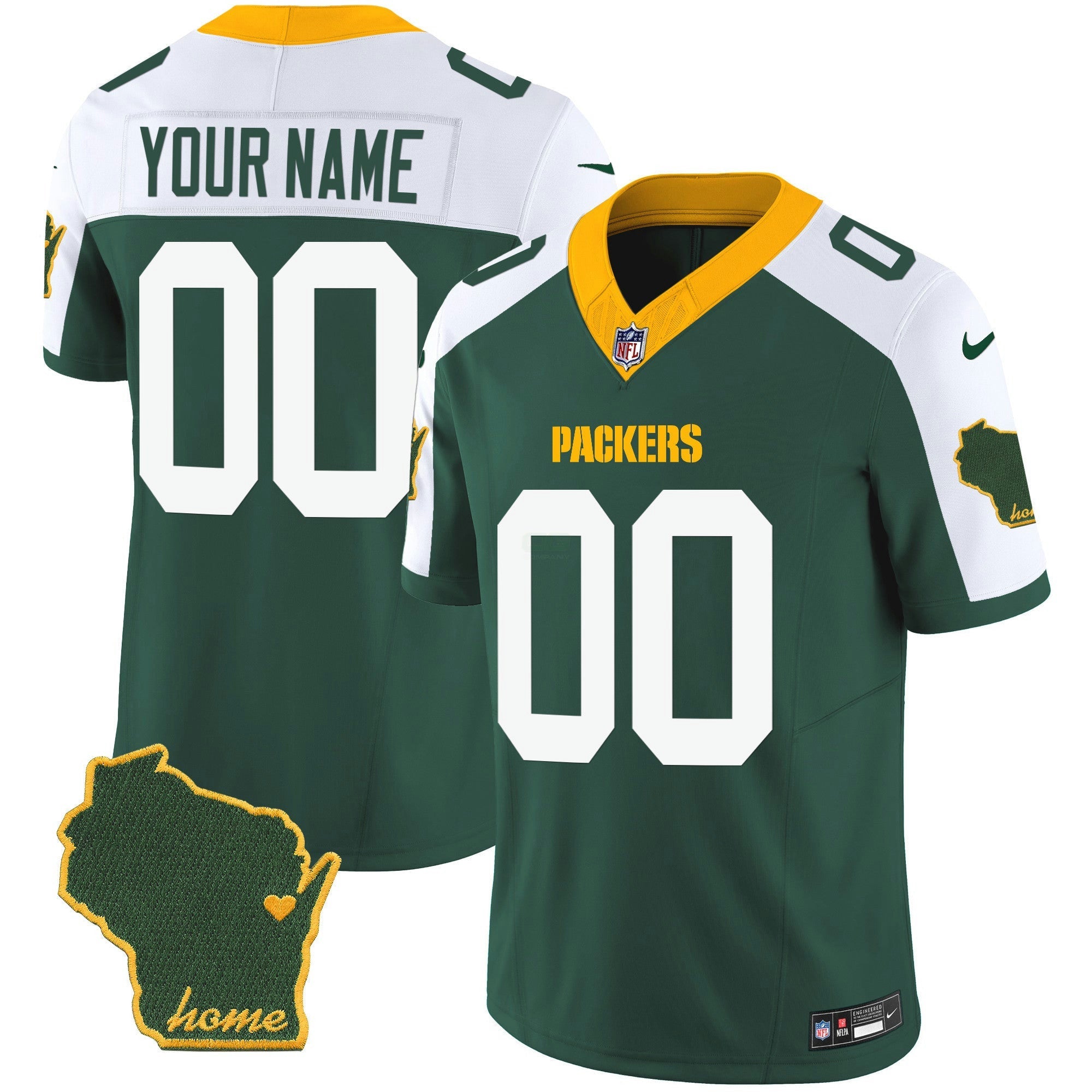 Camisa NFL Home Patch Vapor Jersey V2