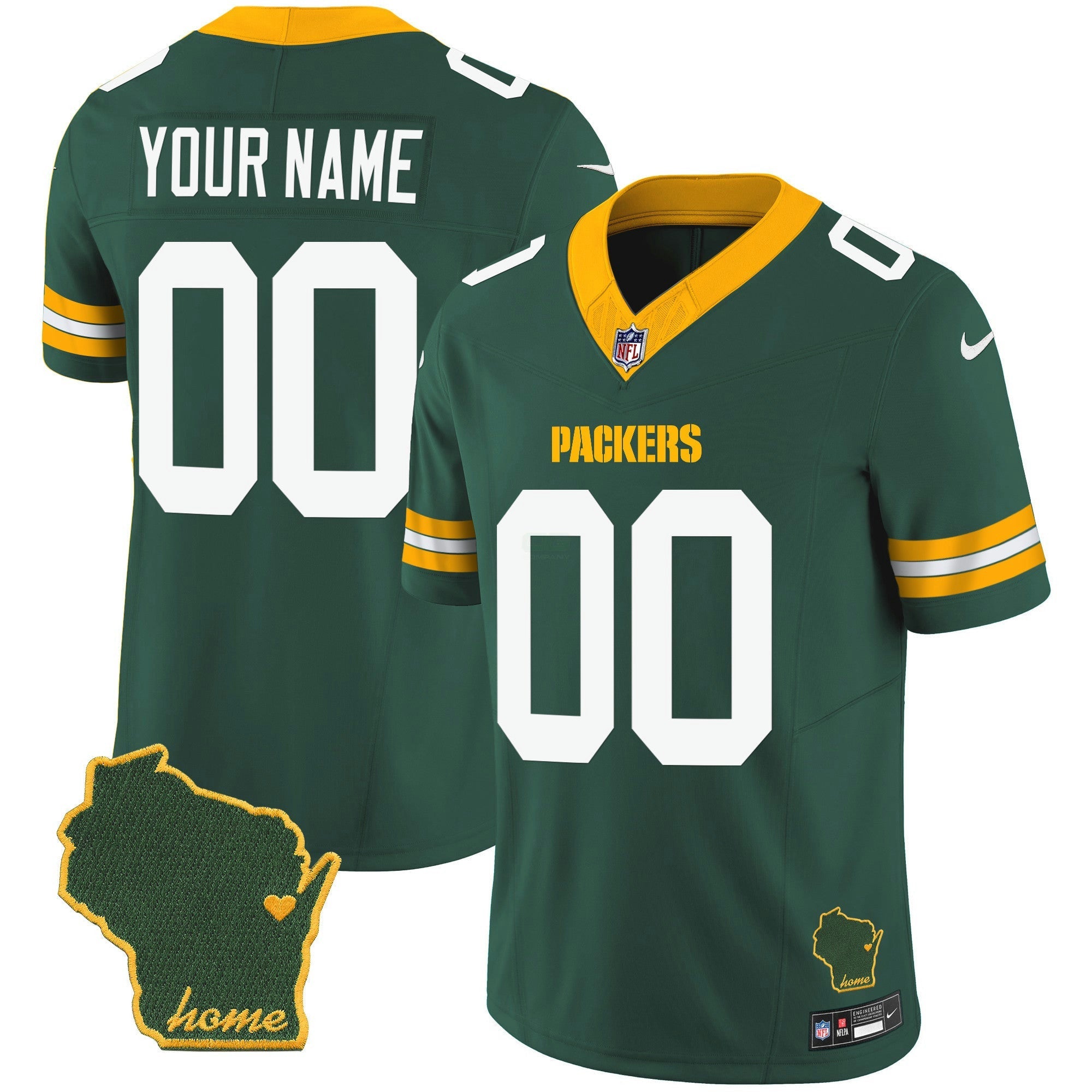 Camisa NFL Home Patch Vapor Jersey V2