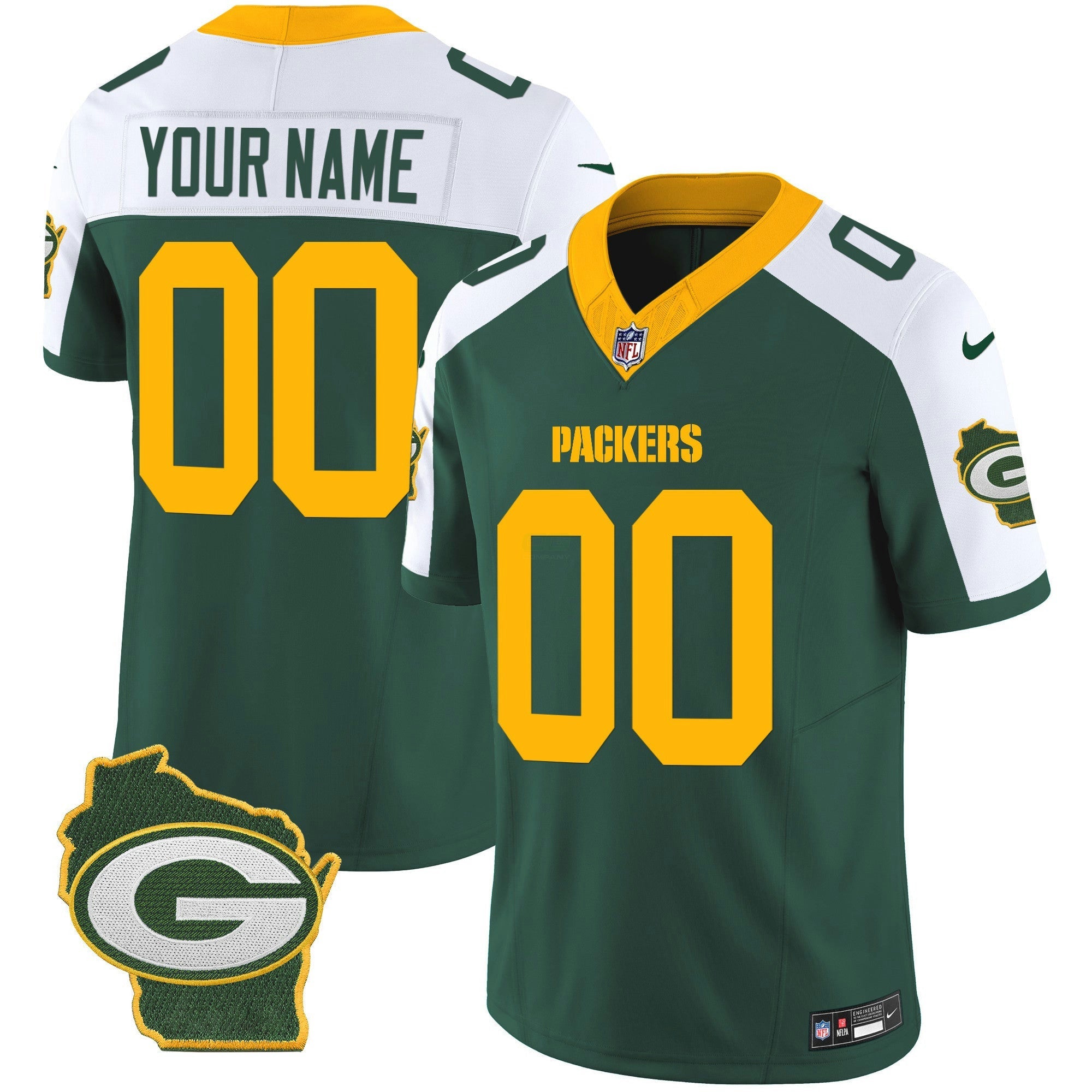 Camisa NFL Home Patch Vapor Jersey V3
