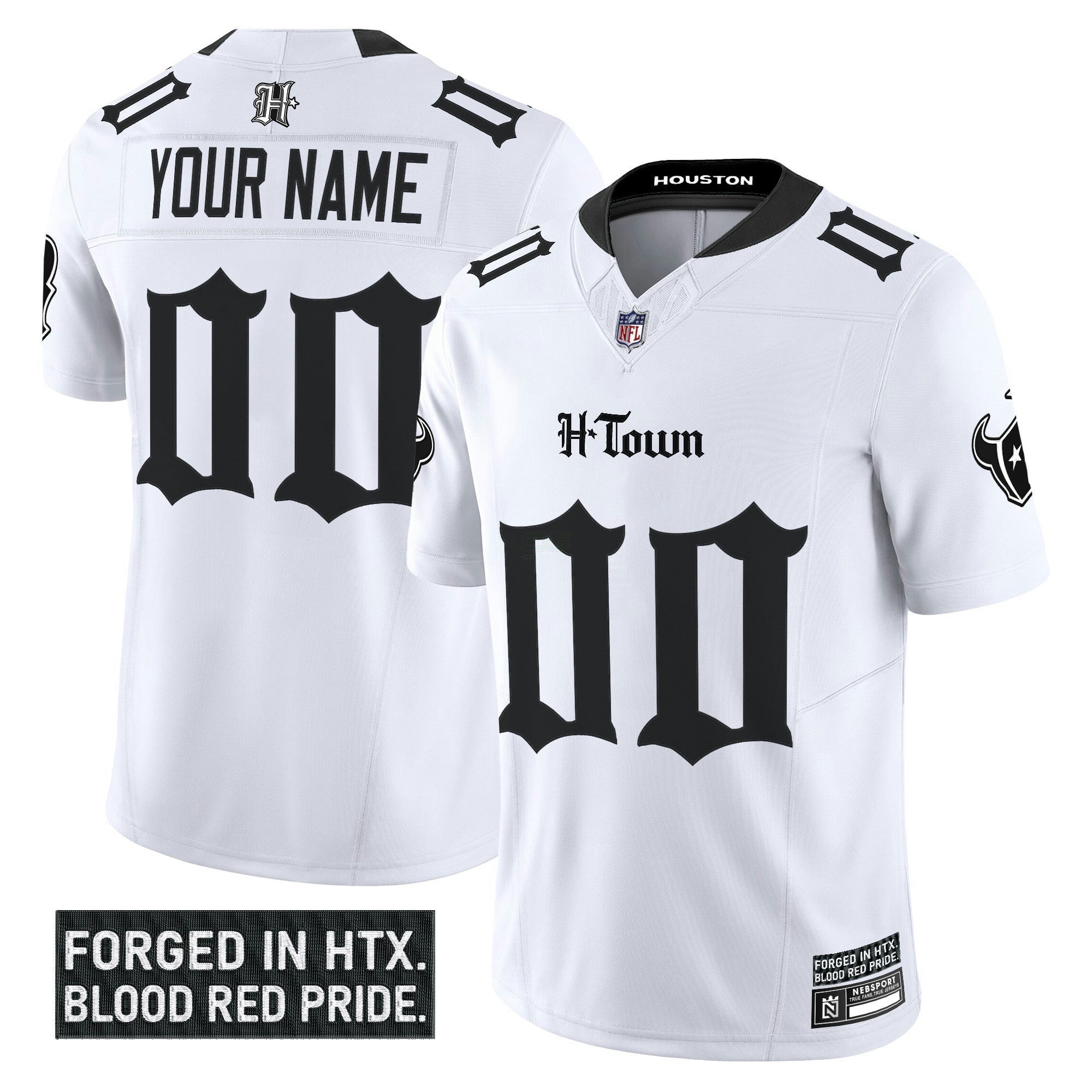 Camisa NFL Houston ‘Gothic Lone Star Shadows Edition’ Vapor Limited Jersey