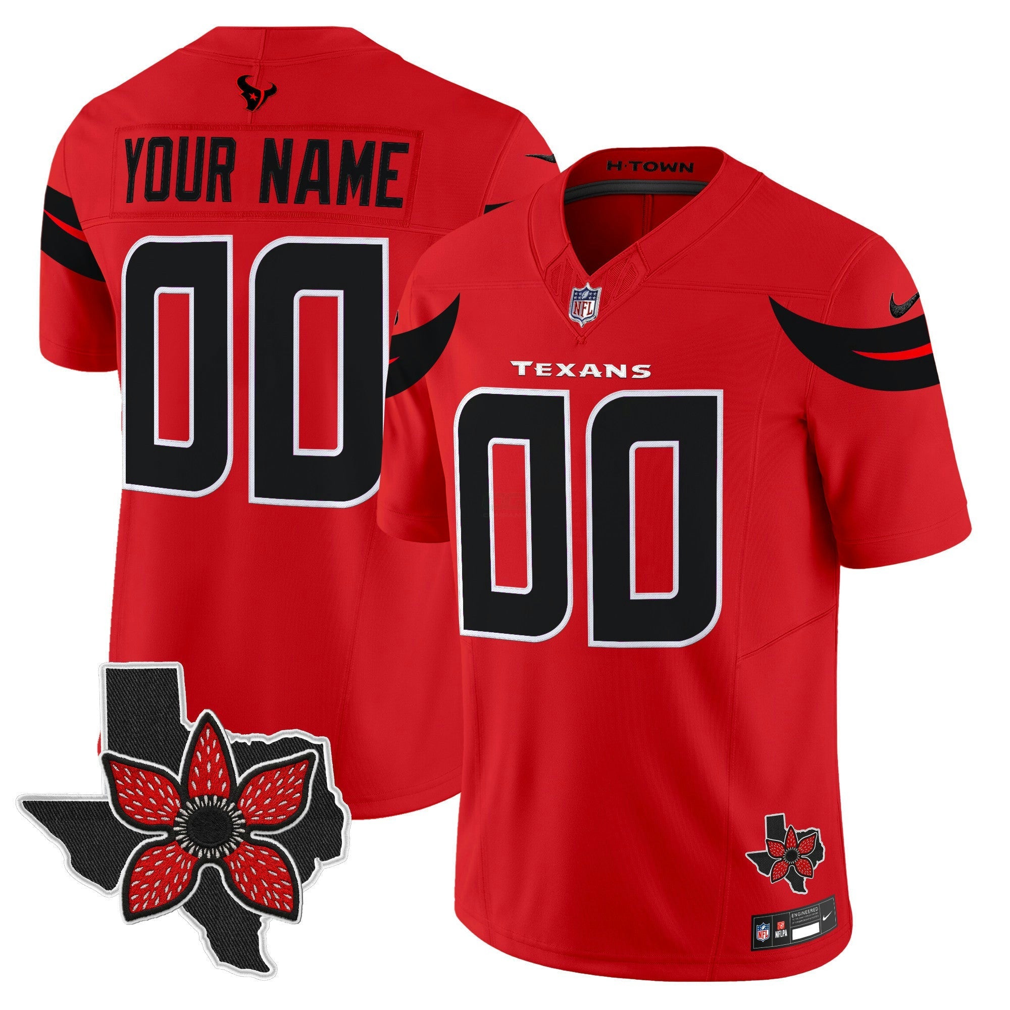 Camisa NFL Houston ‘Stranger Things Edition’ Vapor Limited Jersey