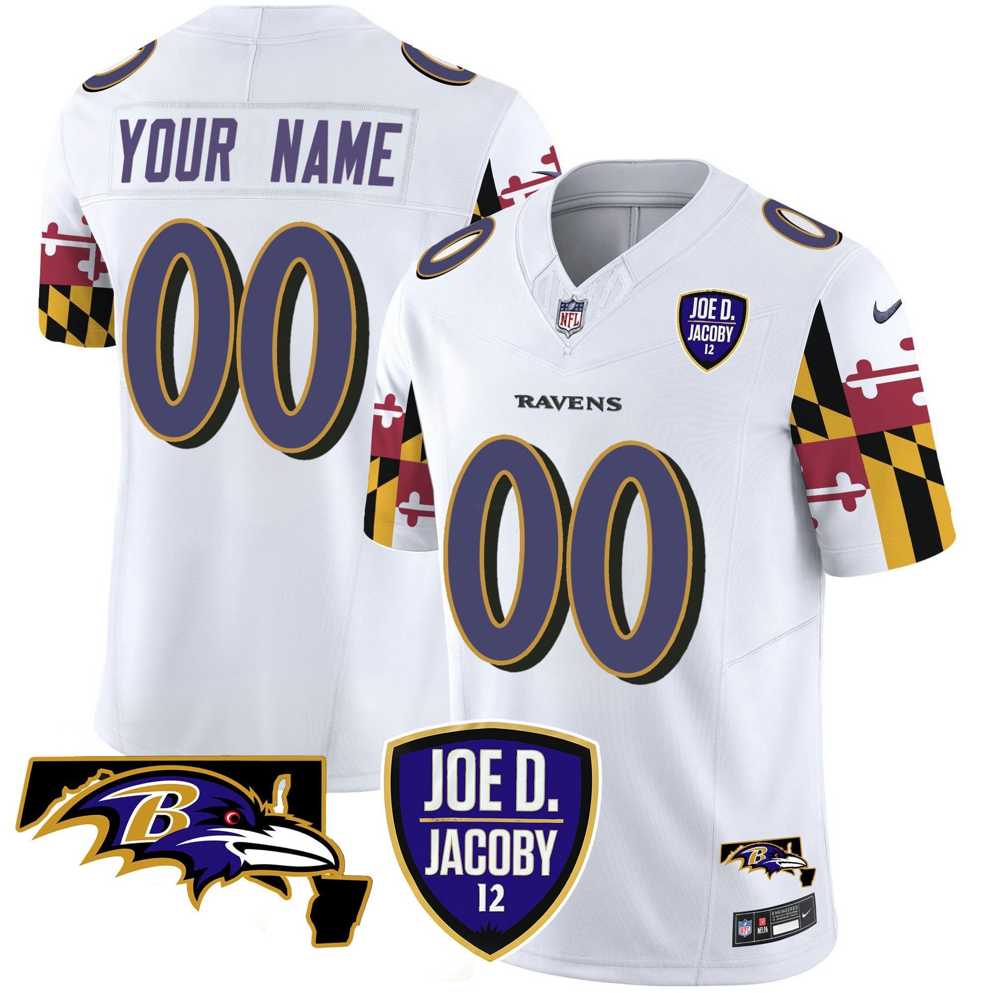 Camisa NFL Joe D & Jacoby Patch Vapor Limited Jersey V2