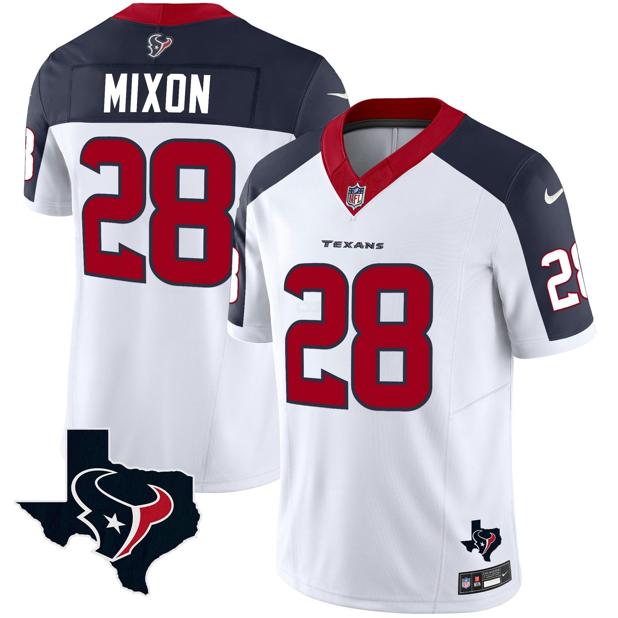 Camisa NFL Joe Mixon Houston Vapor Limited Jersey