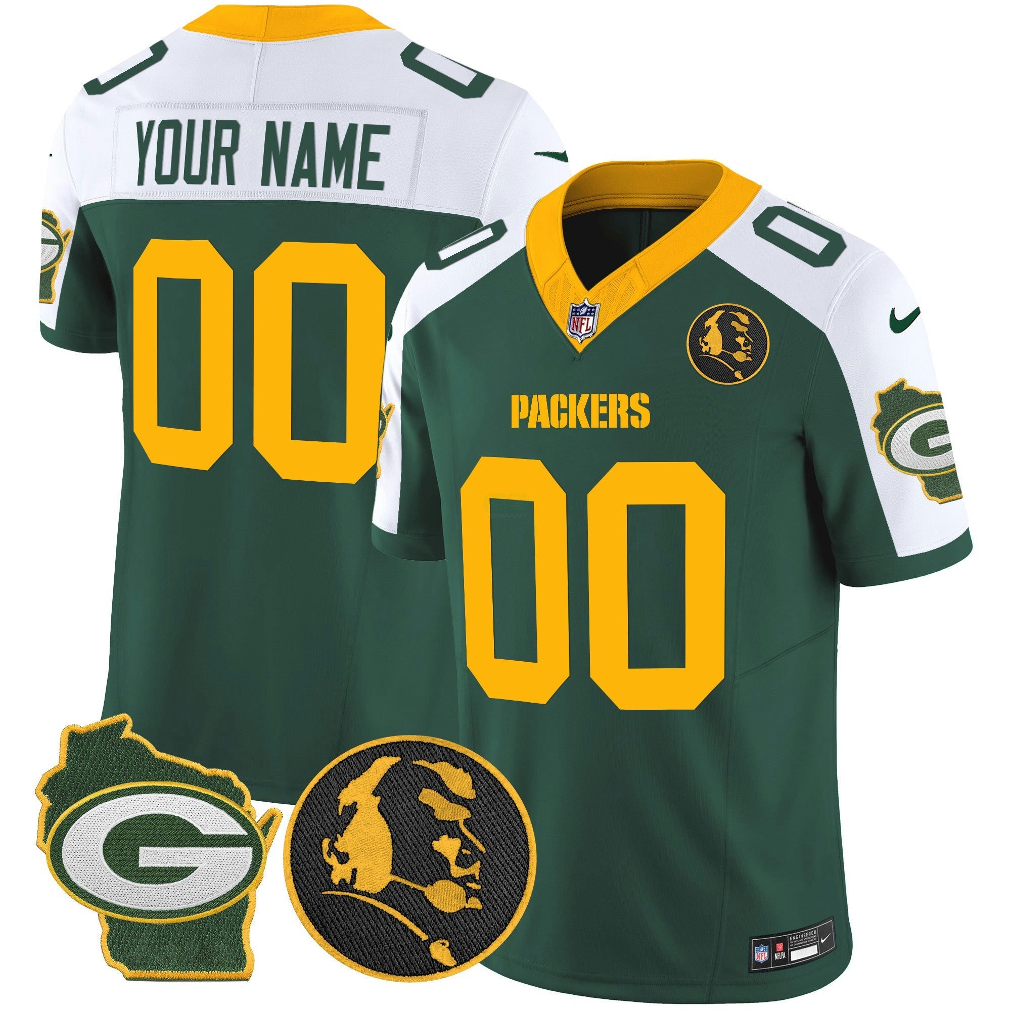 Camisa NFL John Madden & Home Patch Vapor Limited Jersey