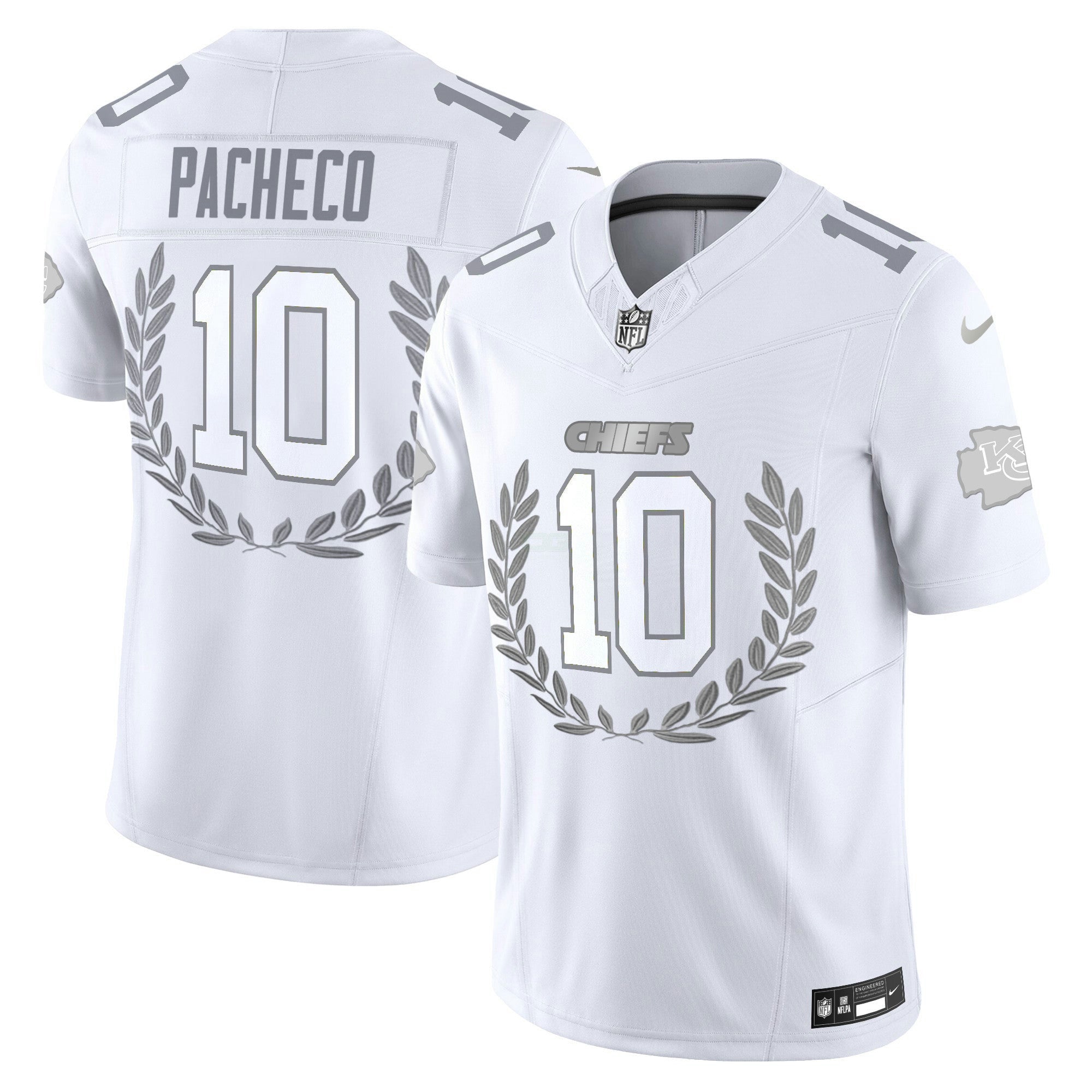 Camisa NFL Kansas City Platinum MVP Vapor Limited Jersey