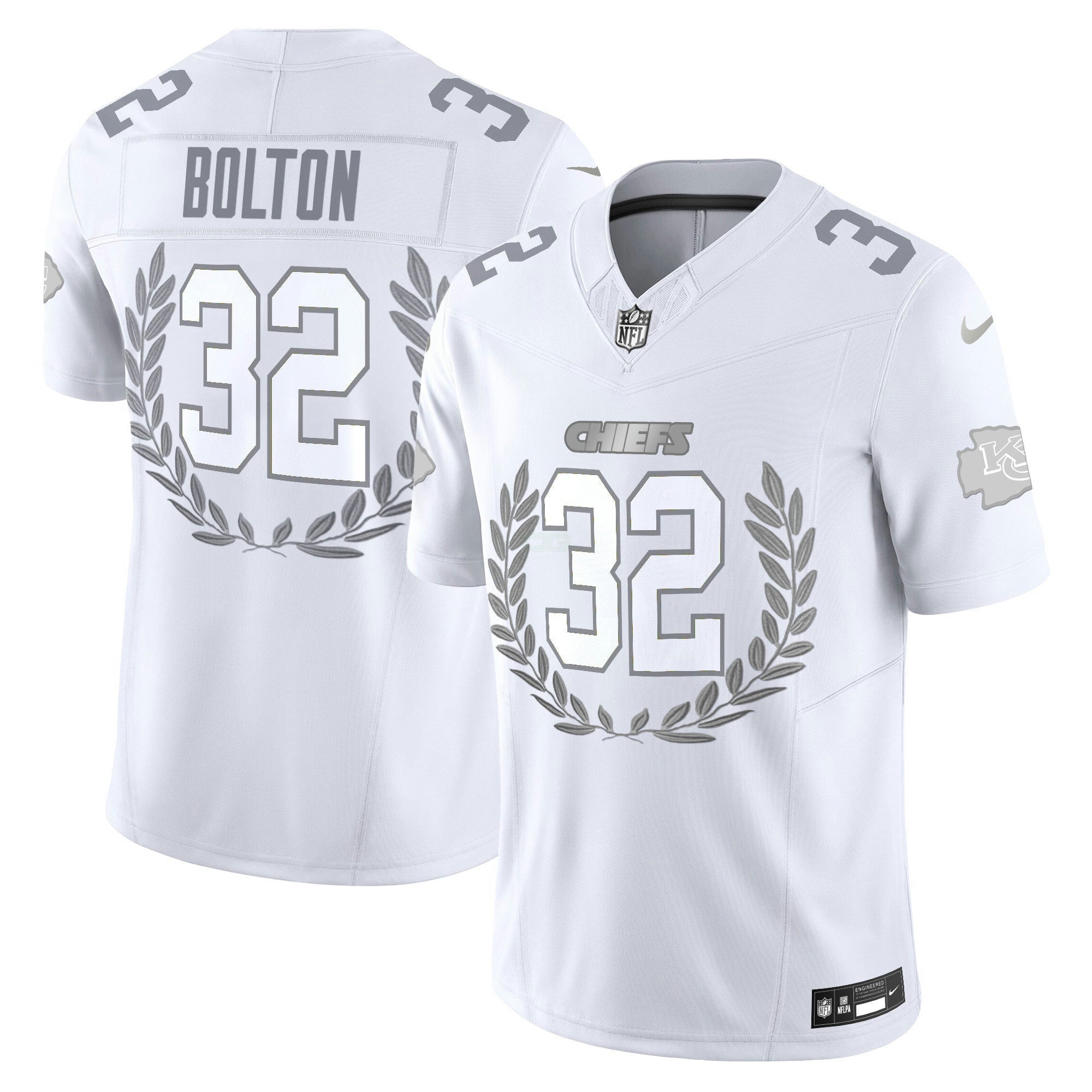 Camisa NFL Kansas City Platinum MVP Vapor Limited Jersey