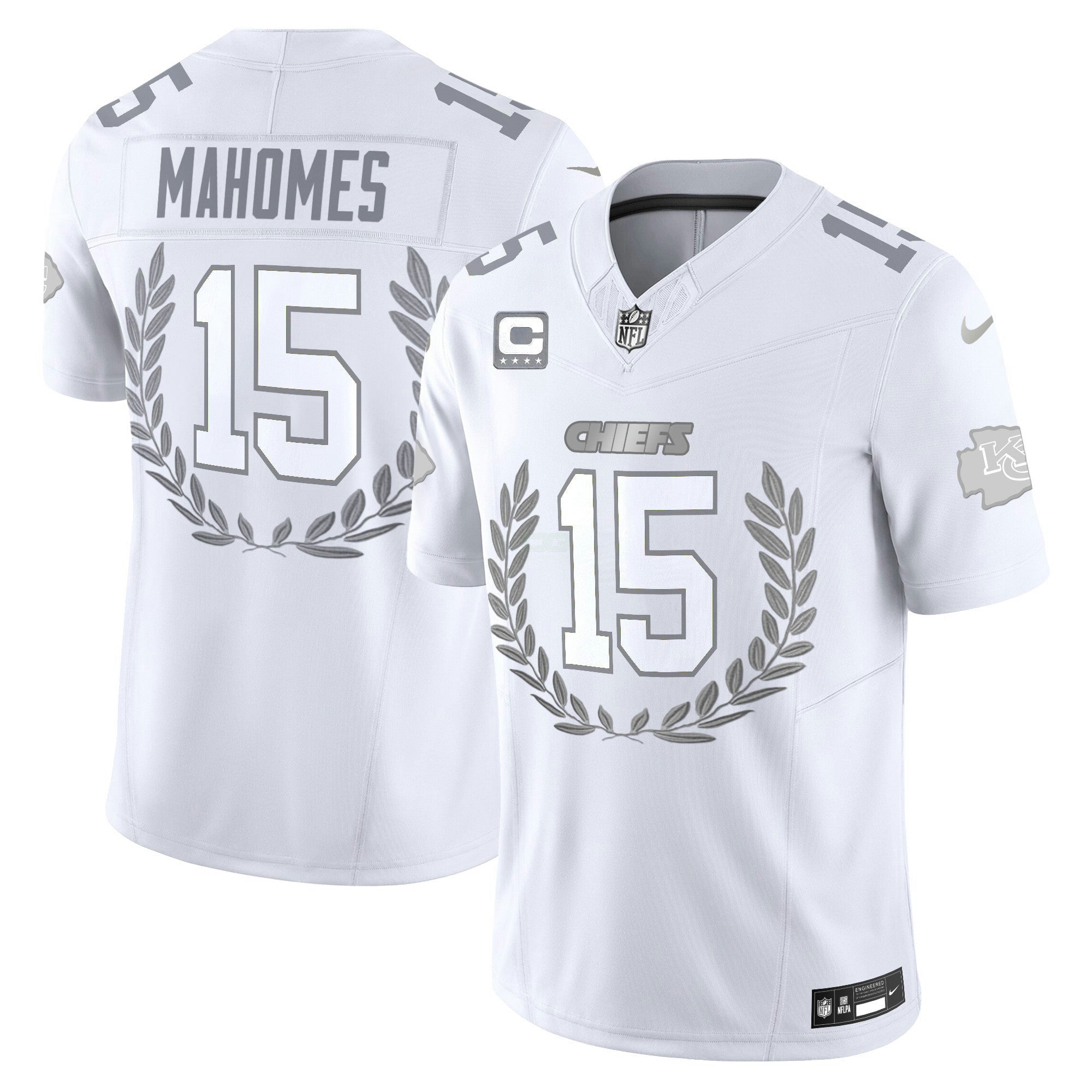 Camisa NFL Kansas City Platinum MVP Vapor Limited Jersey