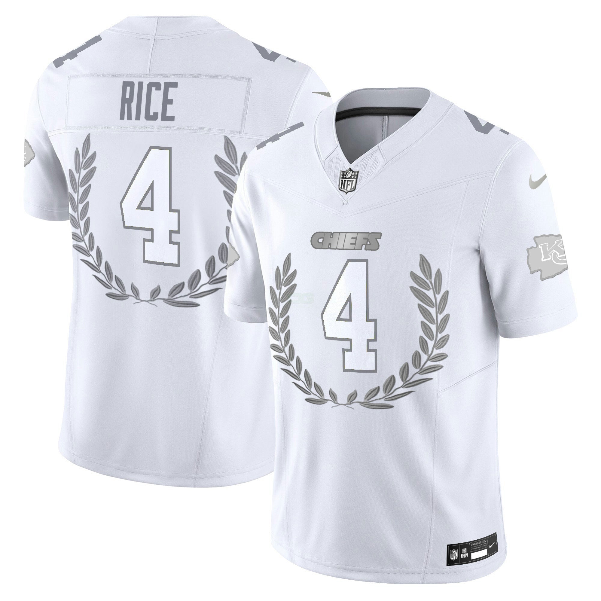 Camisa NFL Kansas City Platinum MVP Vapor Limited Jersey