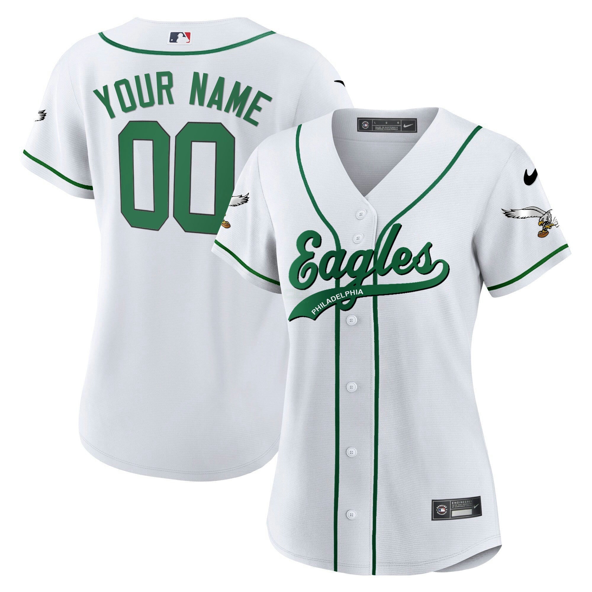Camisa NFL Kelly Green Baseball Limited Jersey