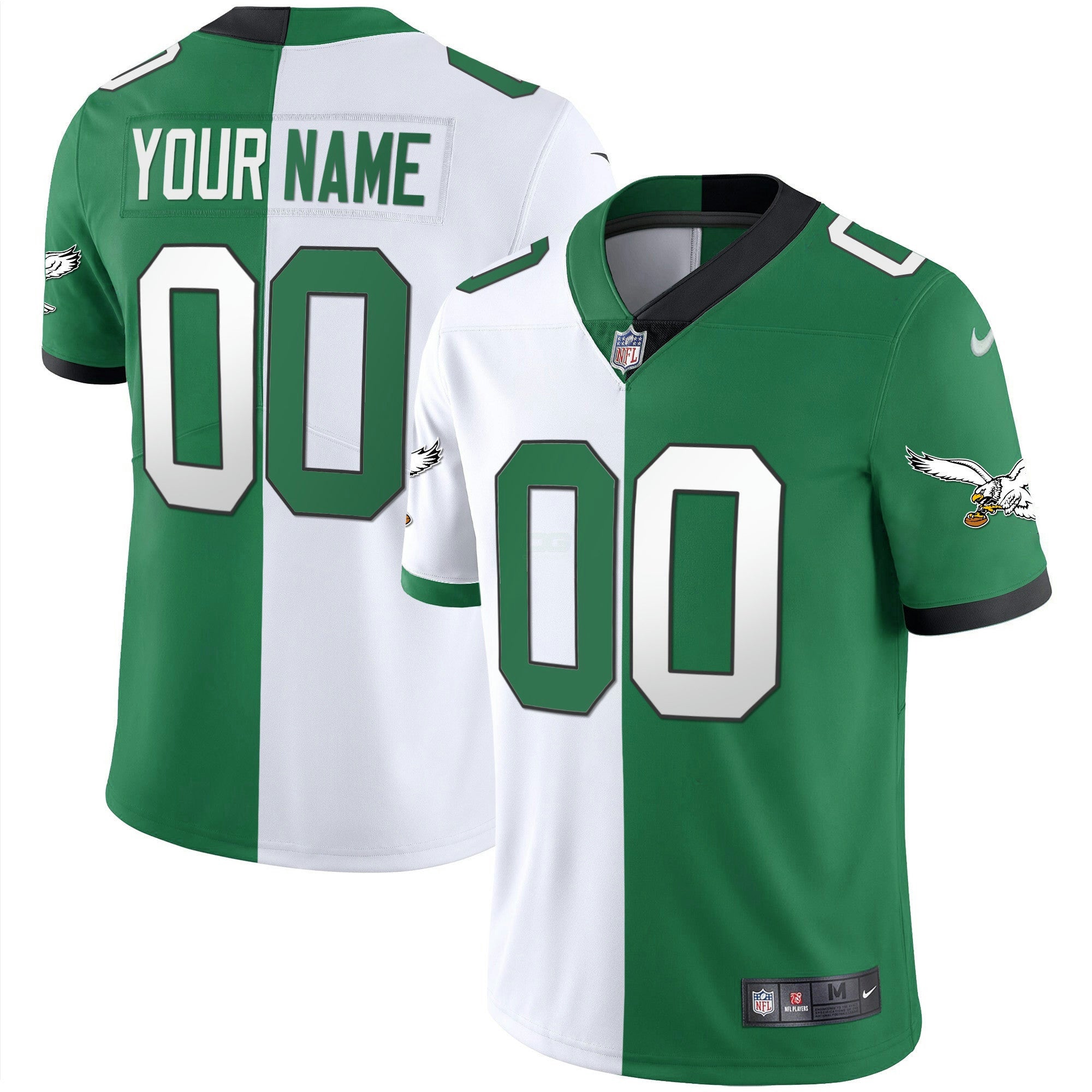 Camisa NFL Kelly Verde Dourada Jersey