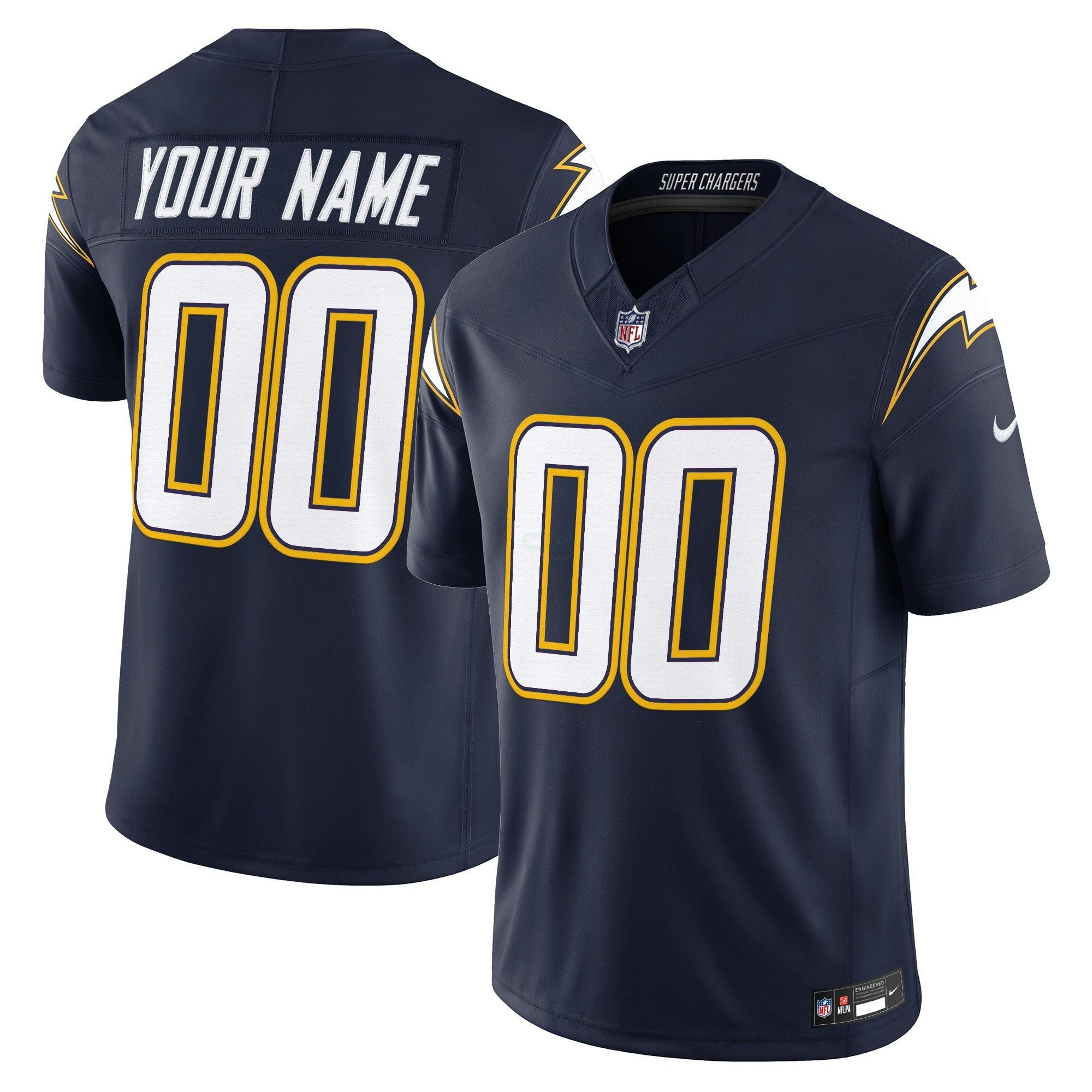 Camisa NFL Los Angeles 2025 Alternativa Charger Power Vapor Limited Jersey