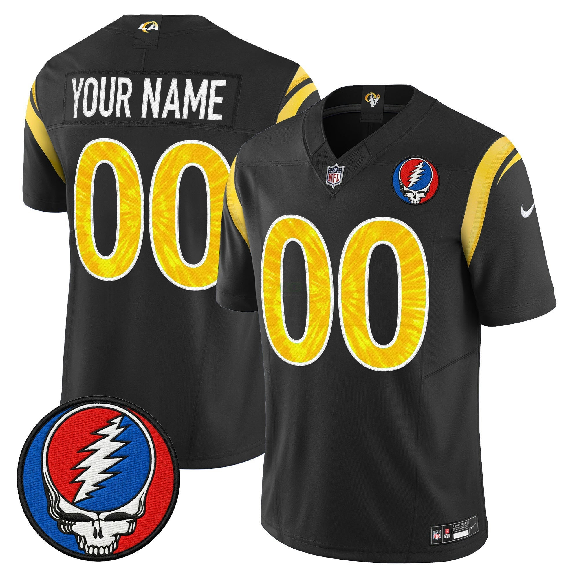 Camisa NFL Los Angeles x Grateful Dead Vapor Limited Jersey