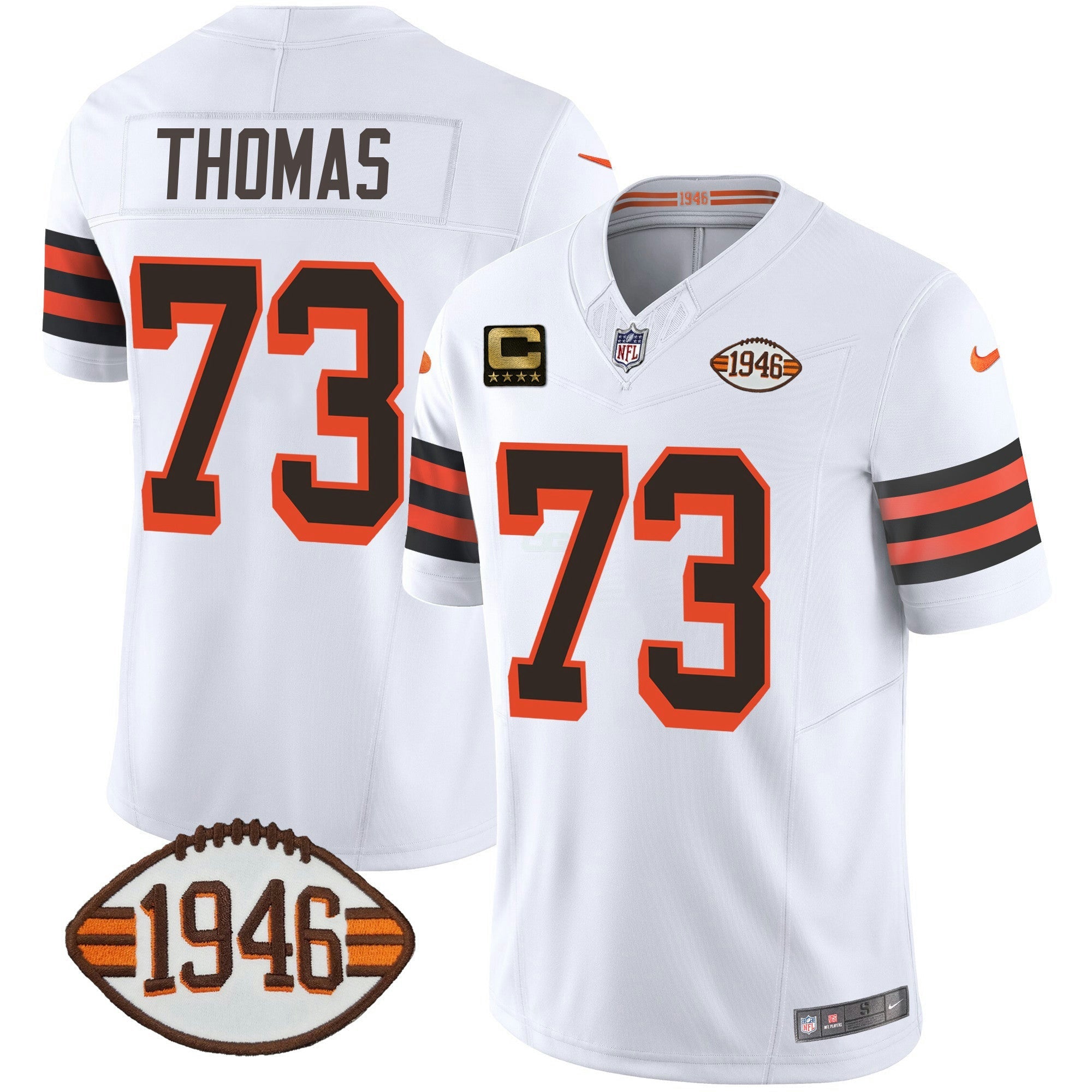Camisa NFL Men’s 1946 75th Anniversary Patch Jersey