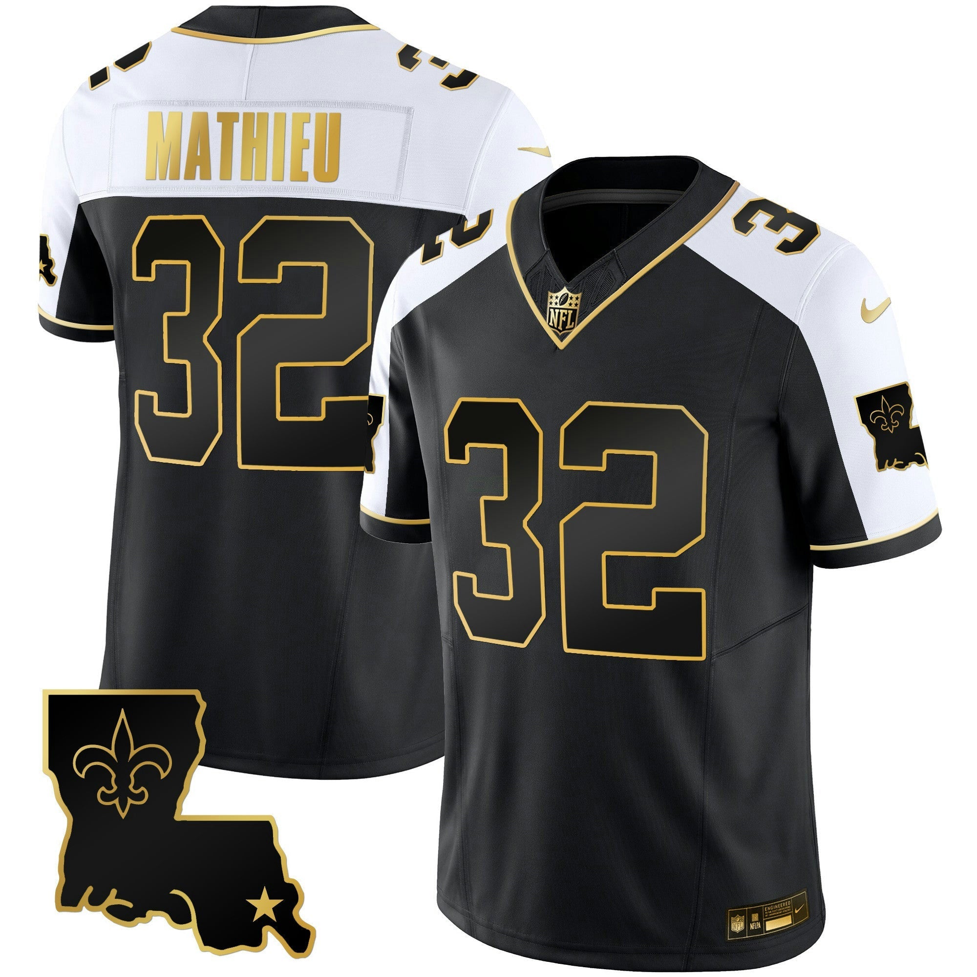 Camisa NFL Men’s 1987 Legacy Dourada Vapor Jersey