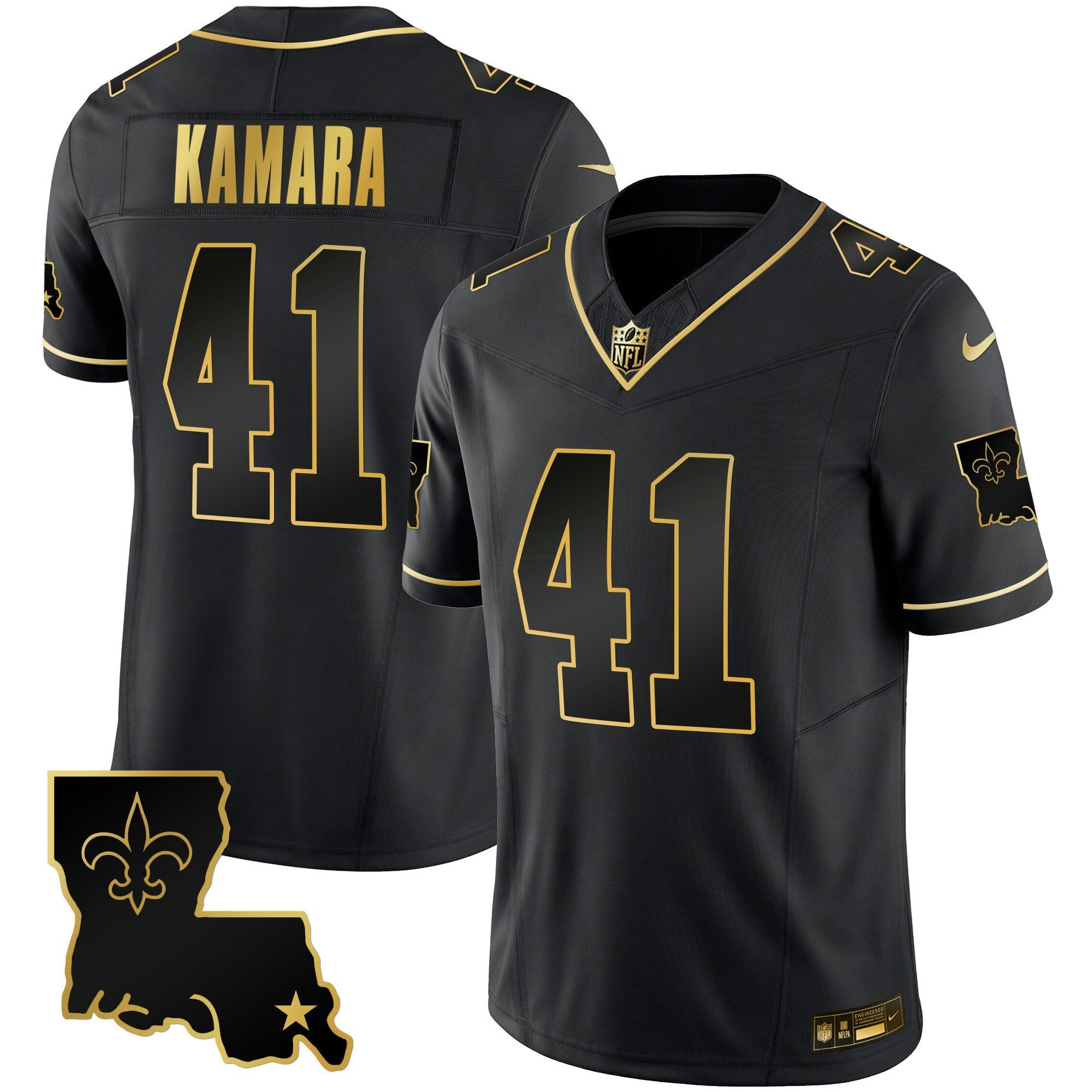 Camisa NFL Men’s 1987 Legacy Dourada Vapor Jersey