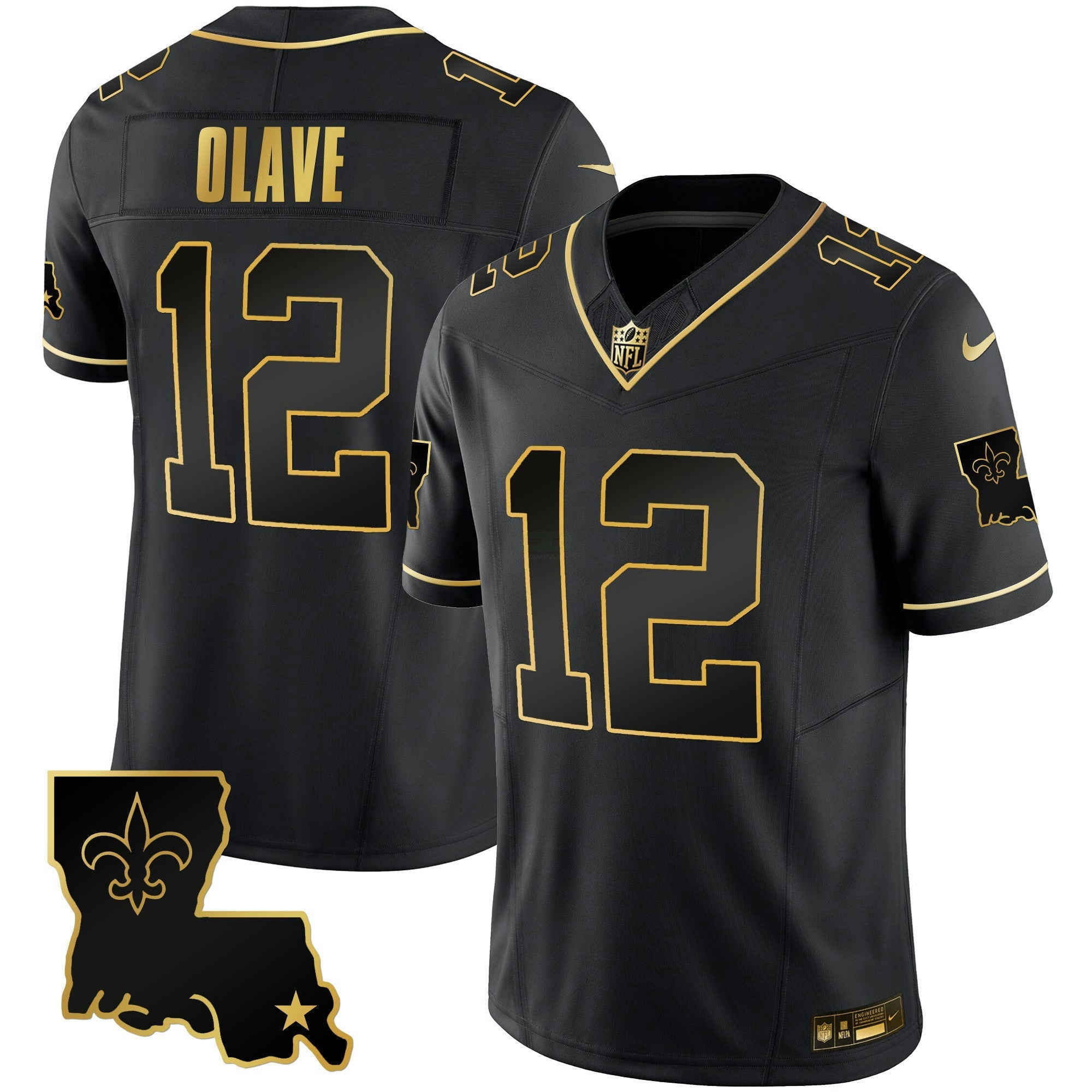 Camisa NFL Men’s 1987 Legacy Dourada Vapor Jersey