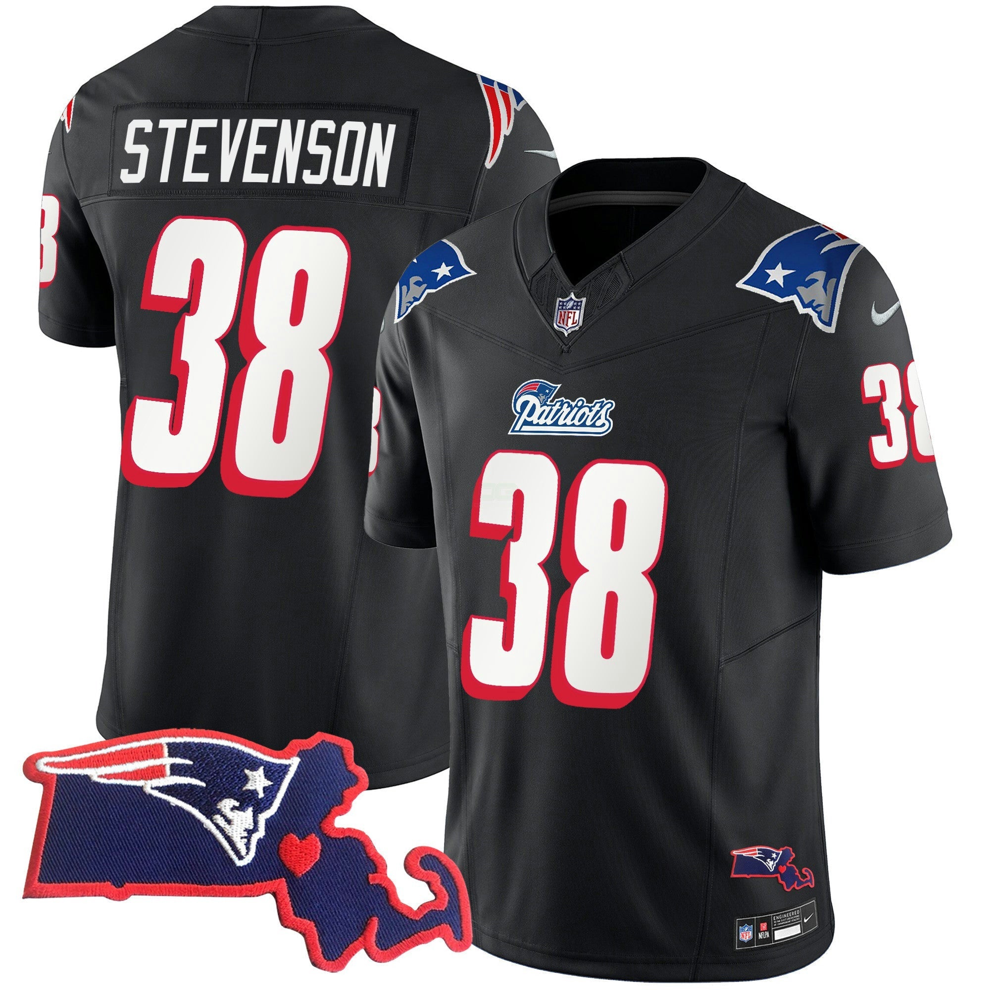 Camisa NFL Men’s 1996 Throwback State Patch Vapor Jersey