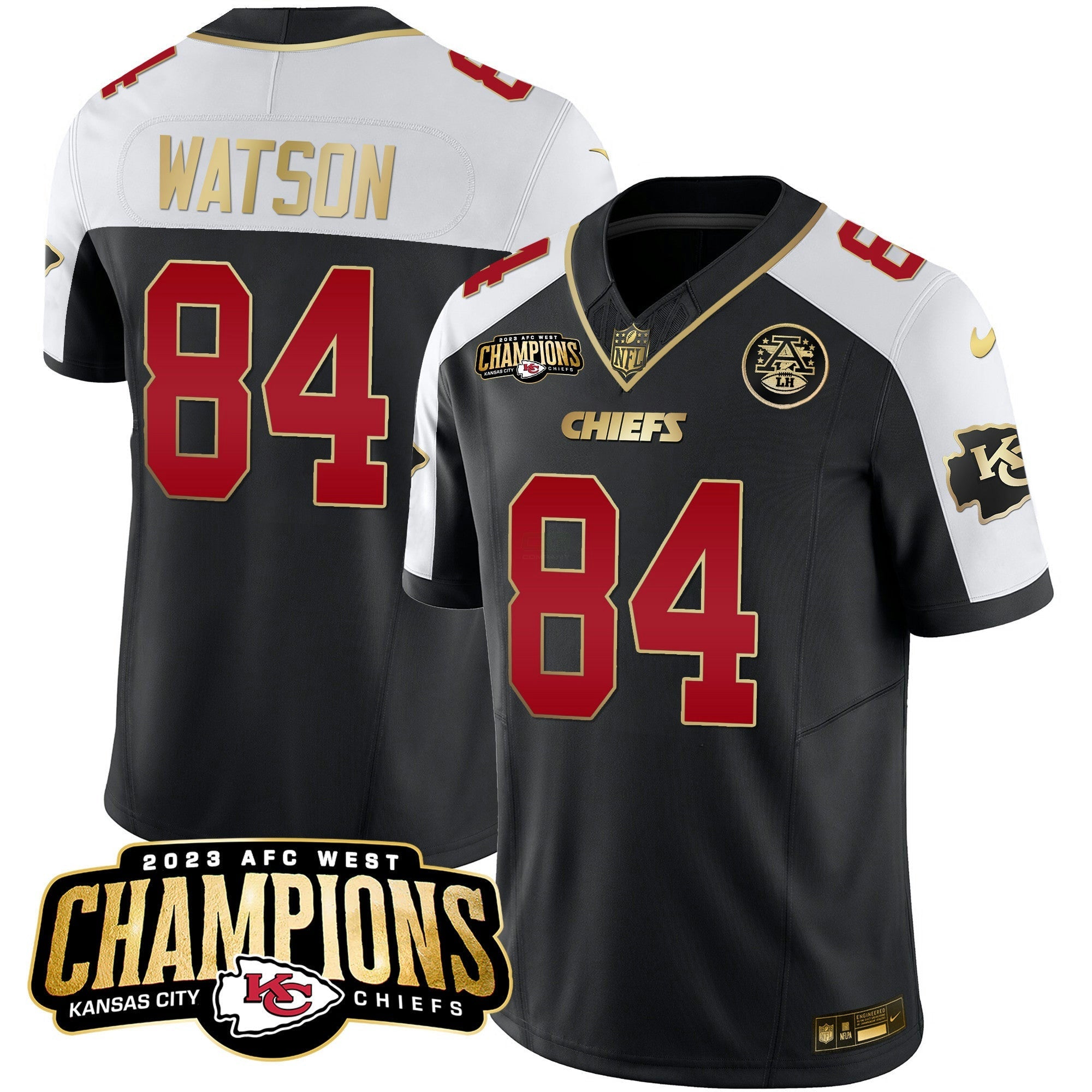 Camisa NFL Men’s 2023 AFC West Champions Patch Vapor Limited Jersey V2