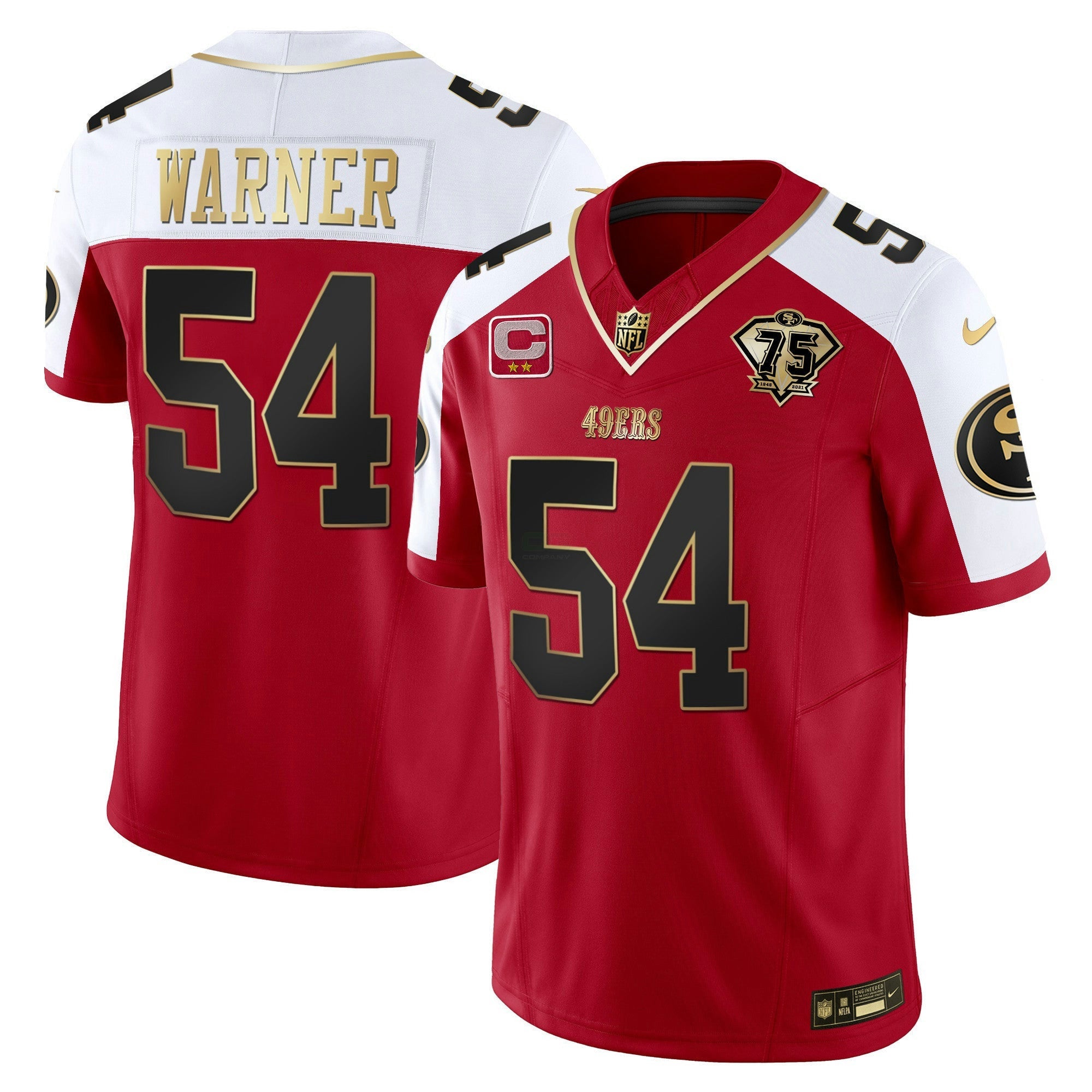 Camisa NFL Men’s 2023 Vapor Dourada Limited Jersey