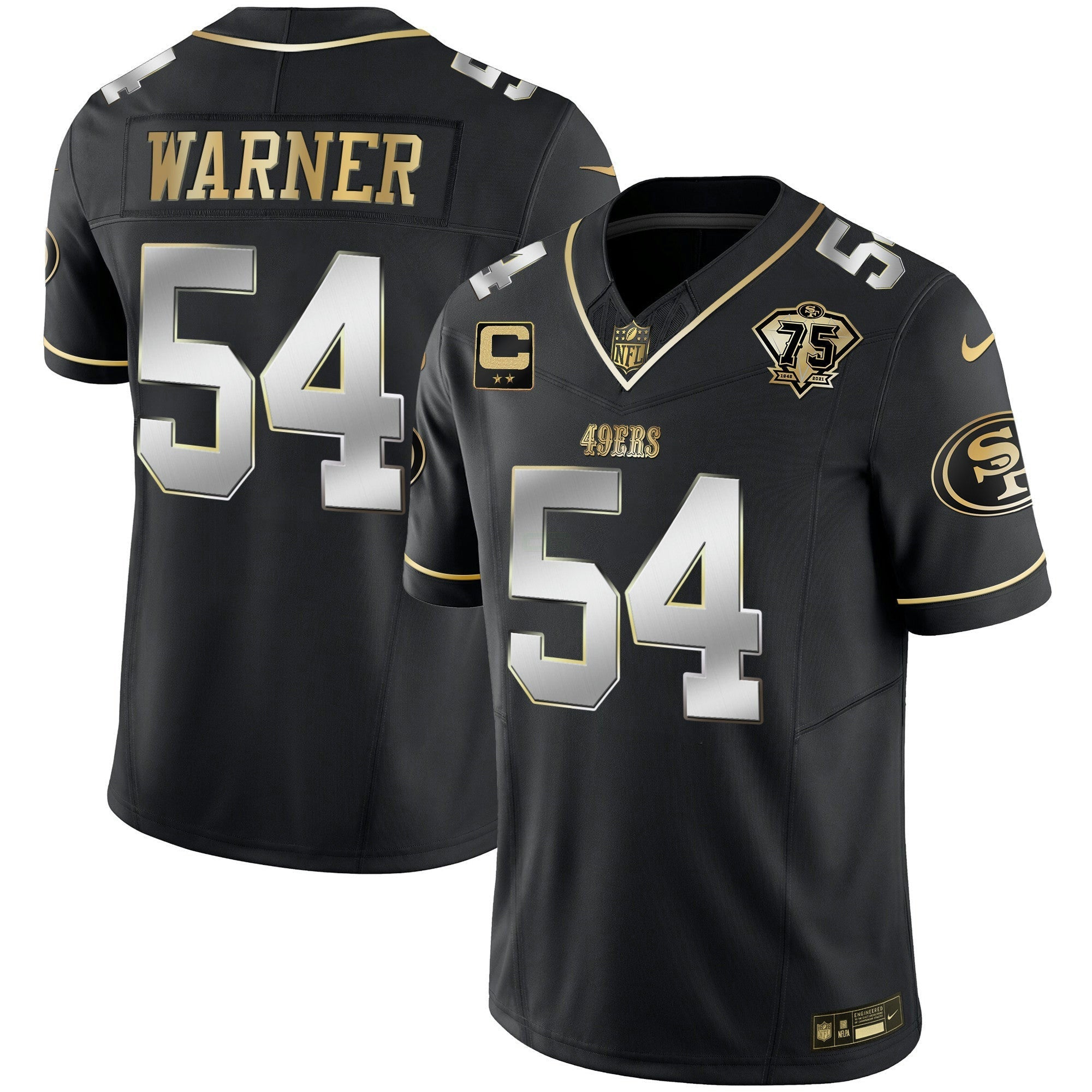 Camisa NFL Men’s 2023 Vapor Dourada Limited Jersey