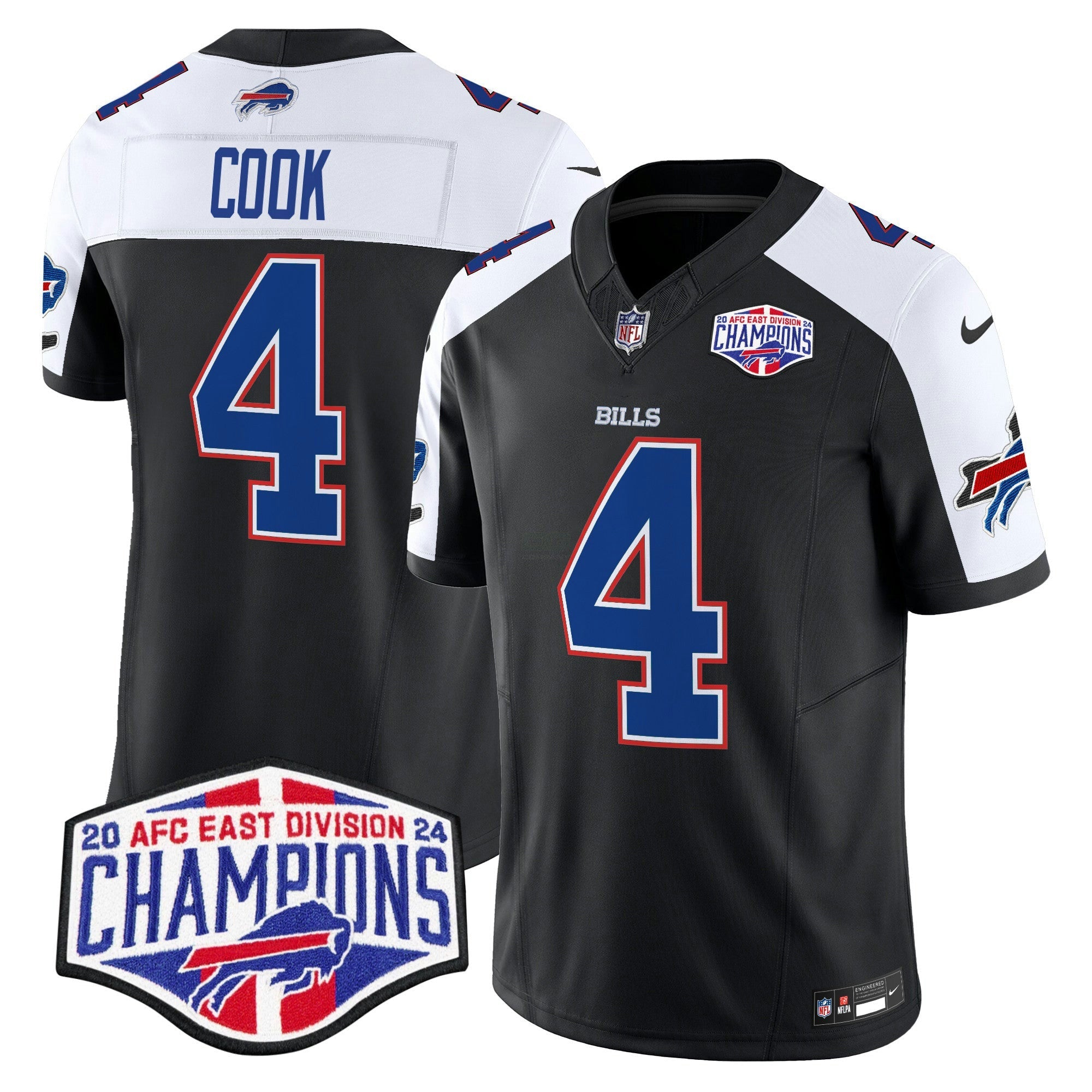 Camisa NFL Men’s 2024 AFC East Division Champions Vapor Limited Jersey