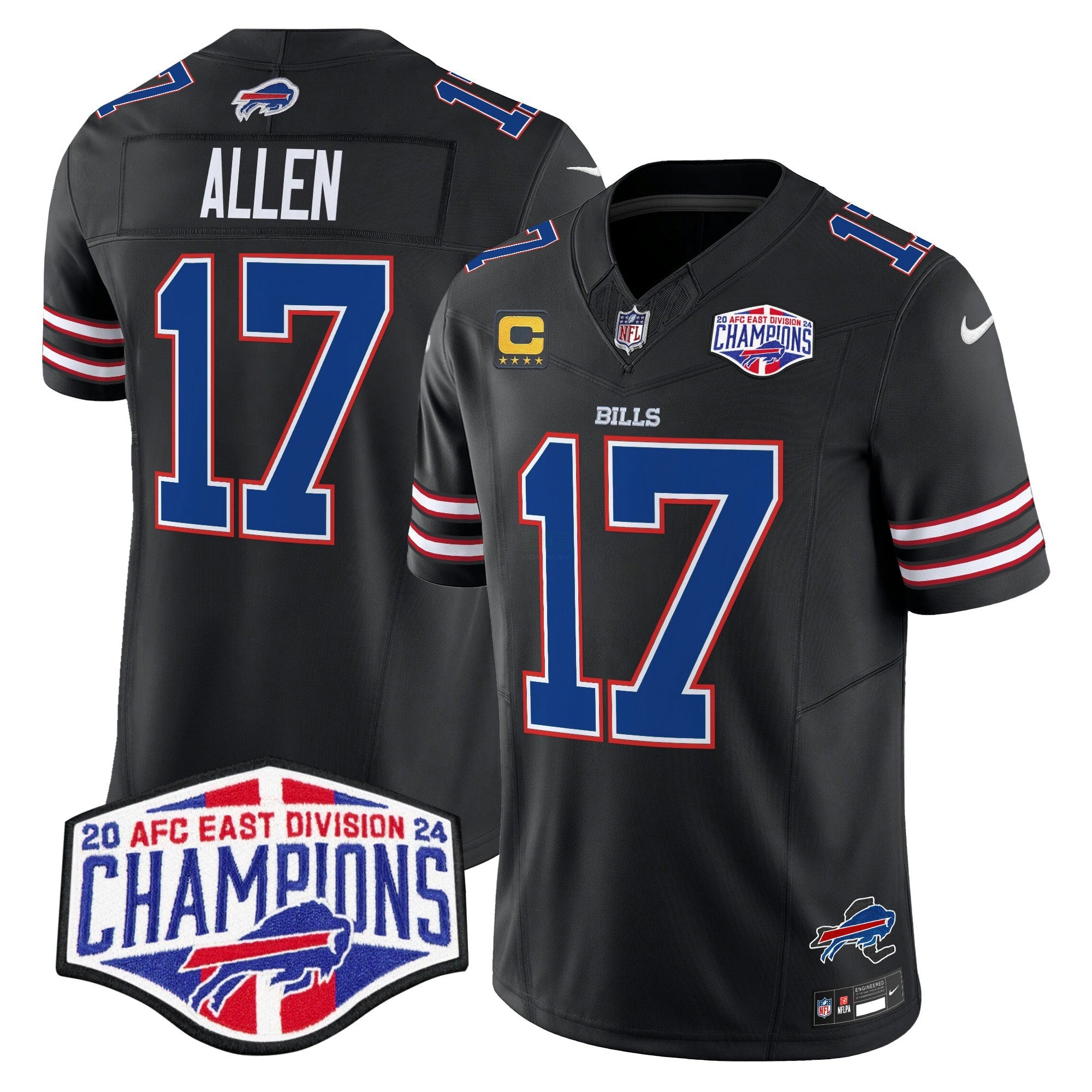 Camisa NFL Men’s 2024 AFC East Division Champions Vapor Limited Jersey