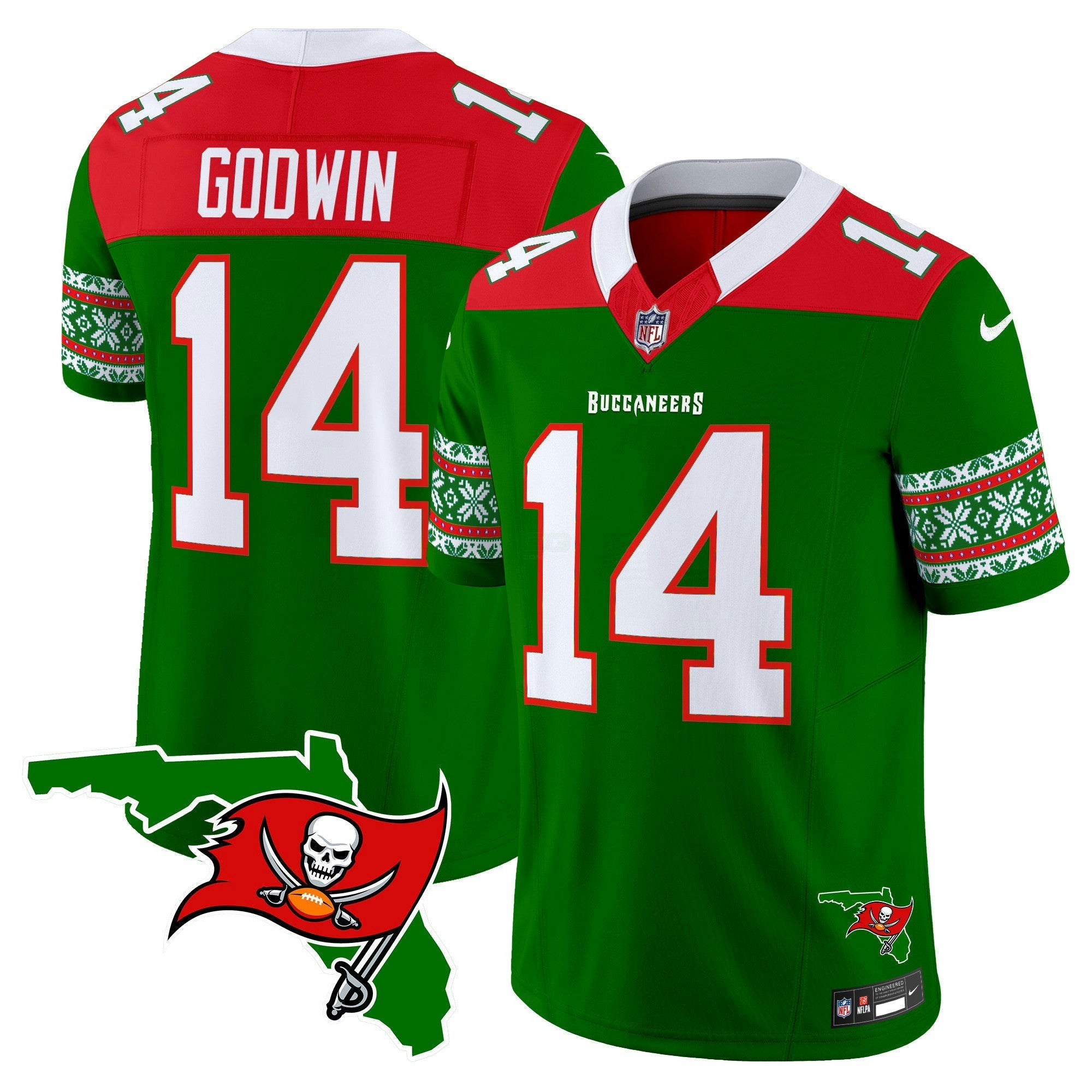 Camisa NFL Men’s 2024 Christmas Vapor Limited Jersey