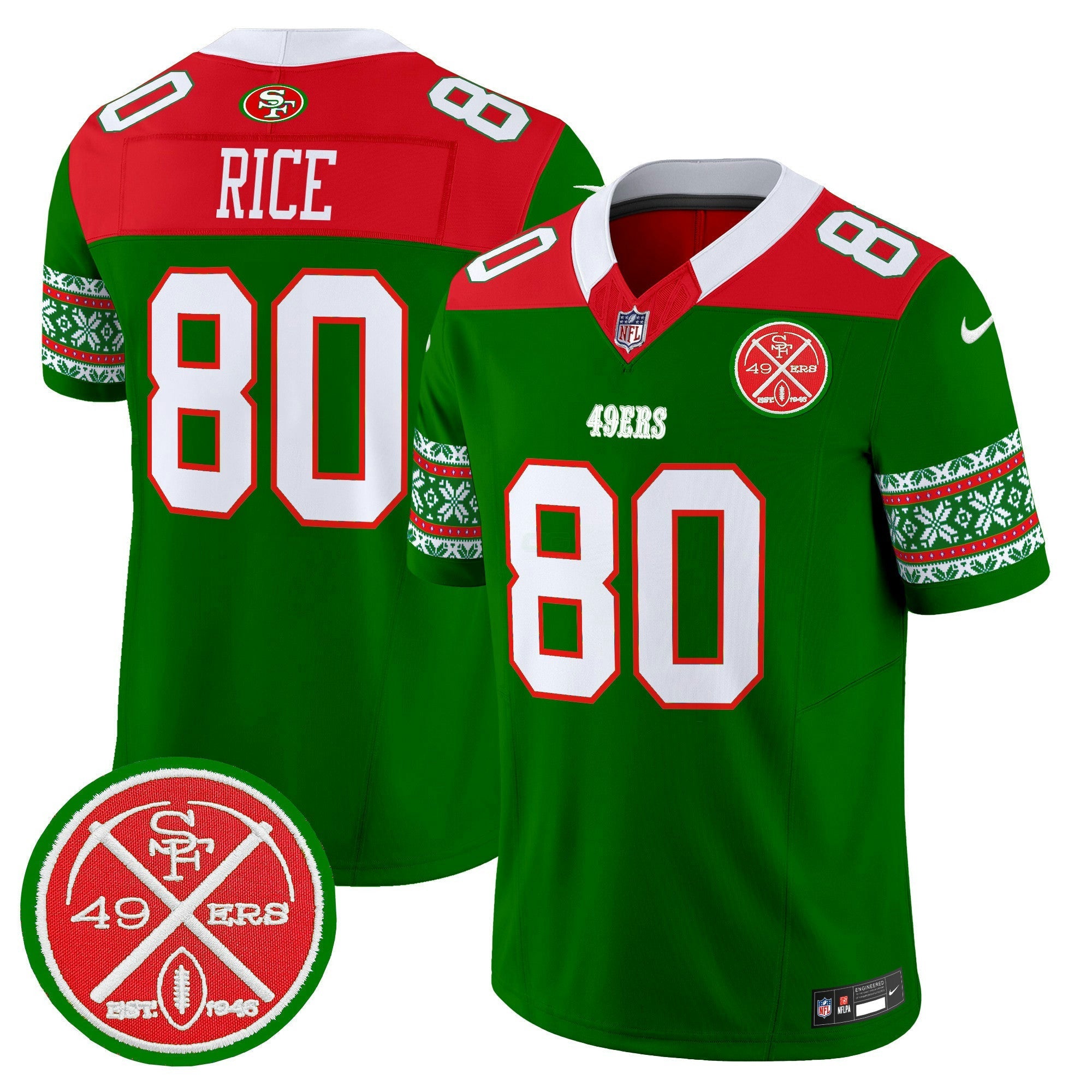 Camisa NFL Men’s 2024 Christmas Vapor Limited Jersey