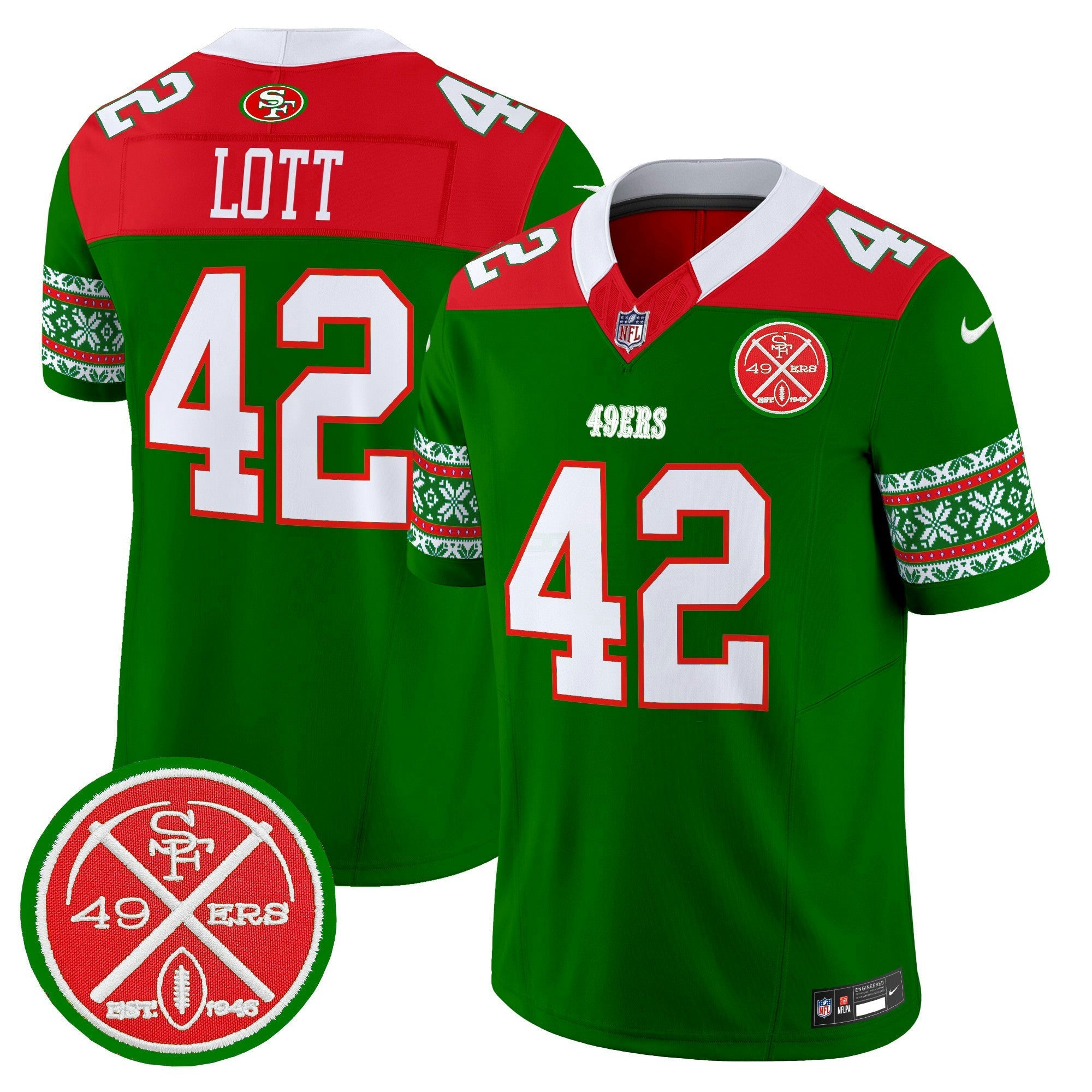 Camisa NFL Men’s 2024 Christmas Vapor Limited Jersey