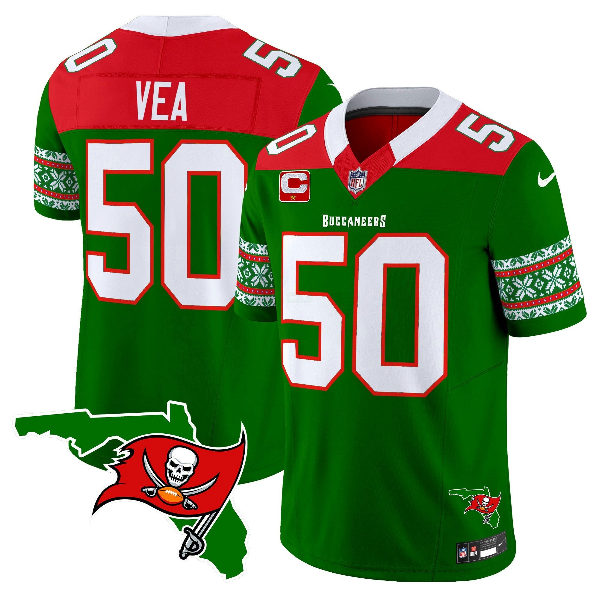 Camisa NFL Men’s 2024 Christmas Vapor Limited Jersey