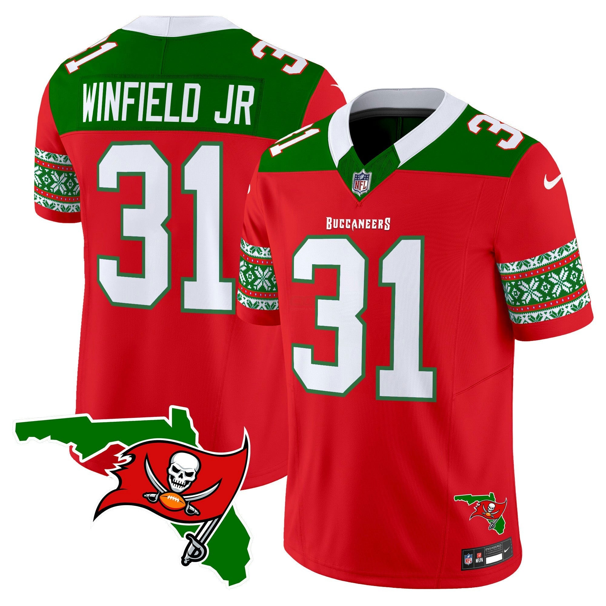 Camisa NFL Men’s 2024 Christmas Vapor Limited Jersey
