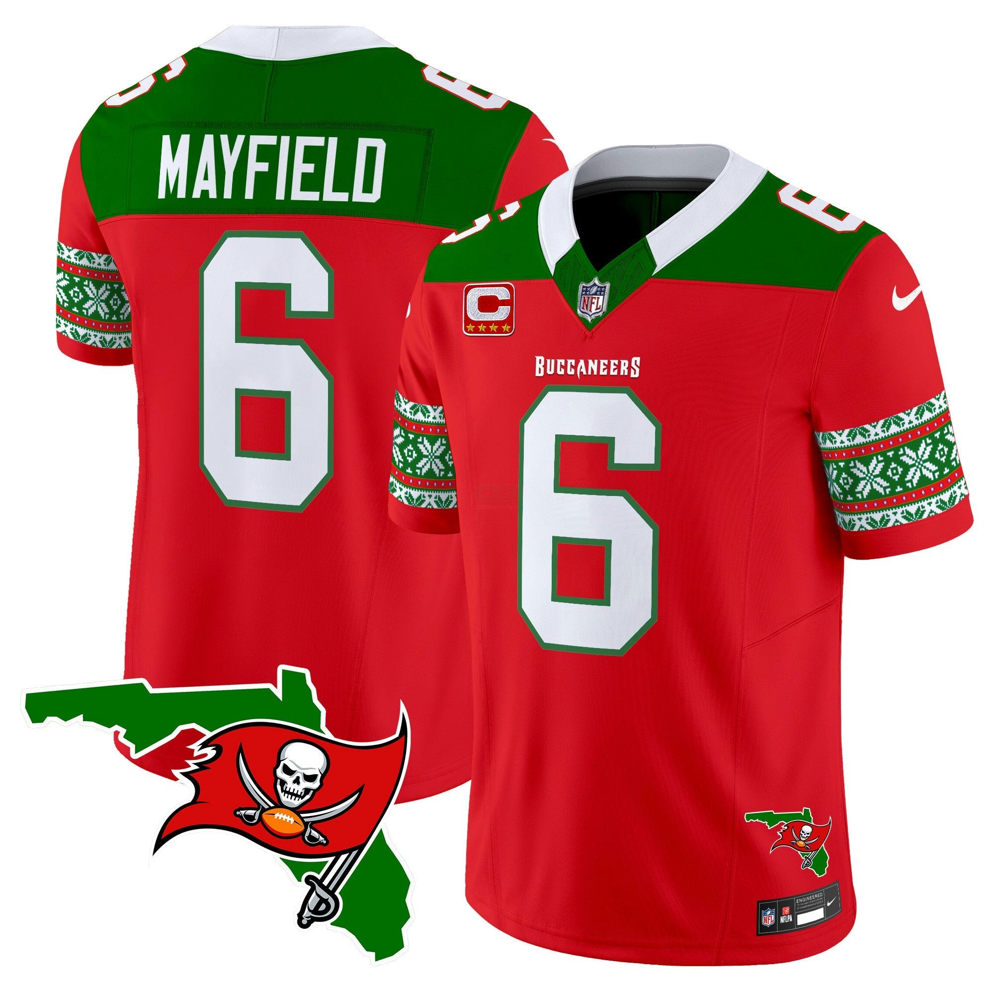Camisa NFL Men’s 2024 Christmas Vapor Limited Jersey