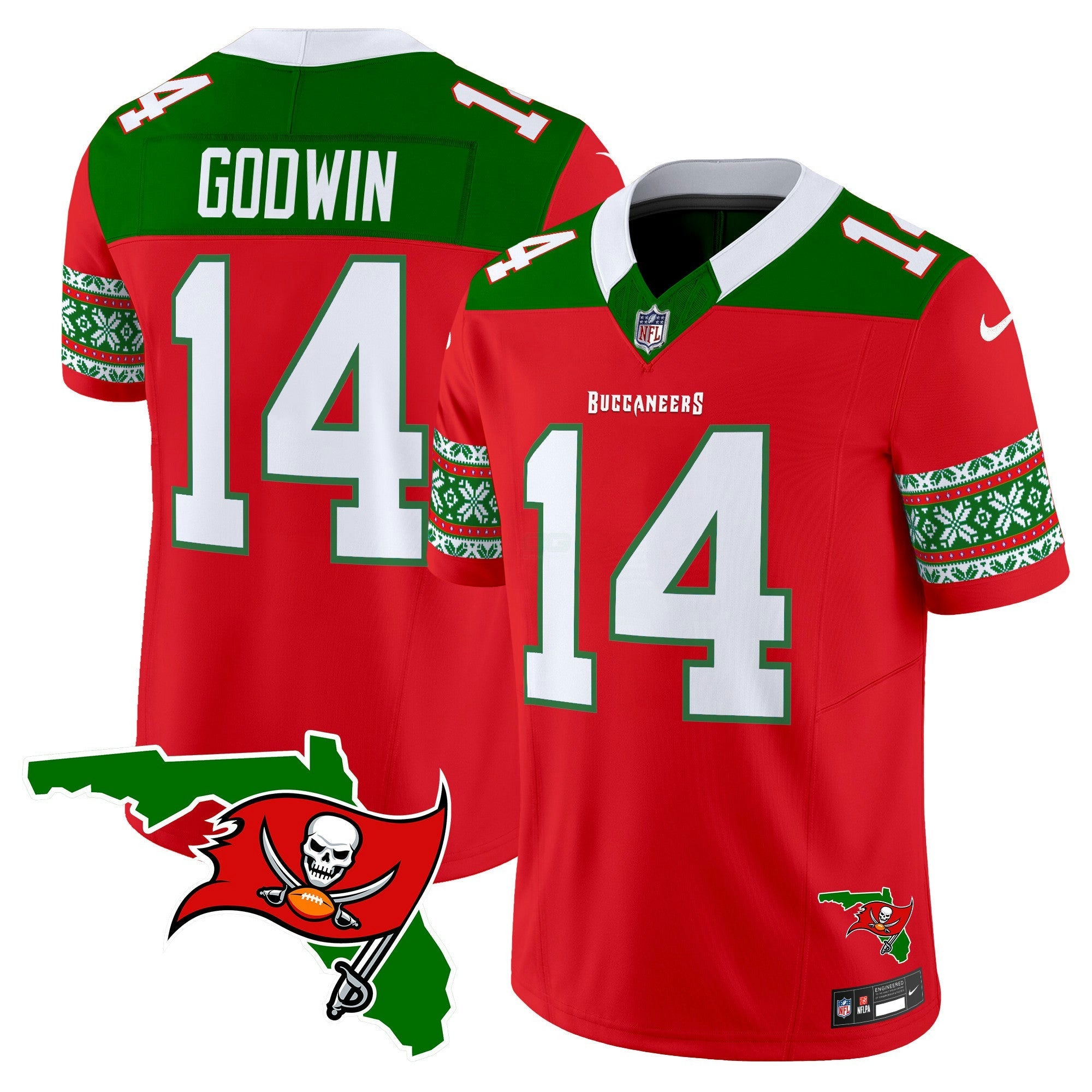 Camisa NFL Men’s 2024 Christmas Vapor Limited Jersey
