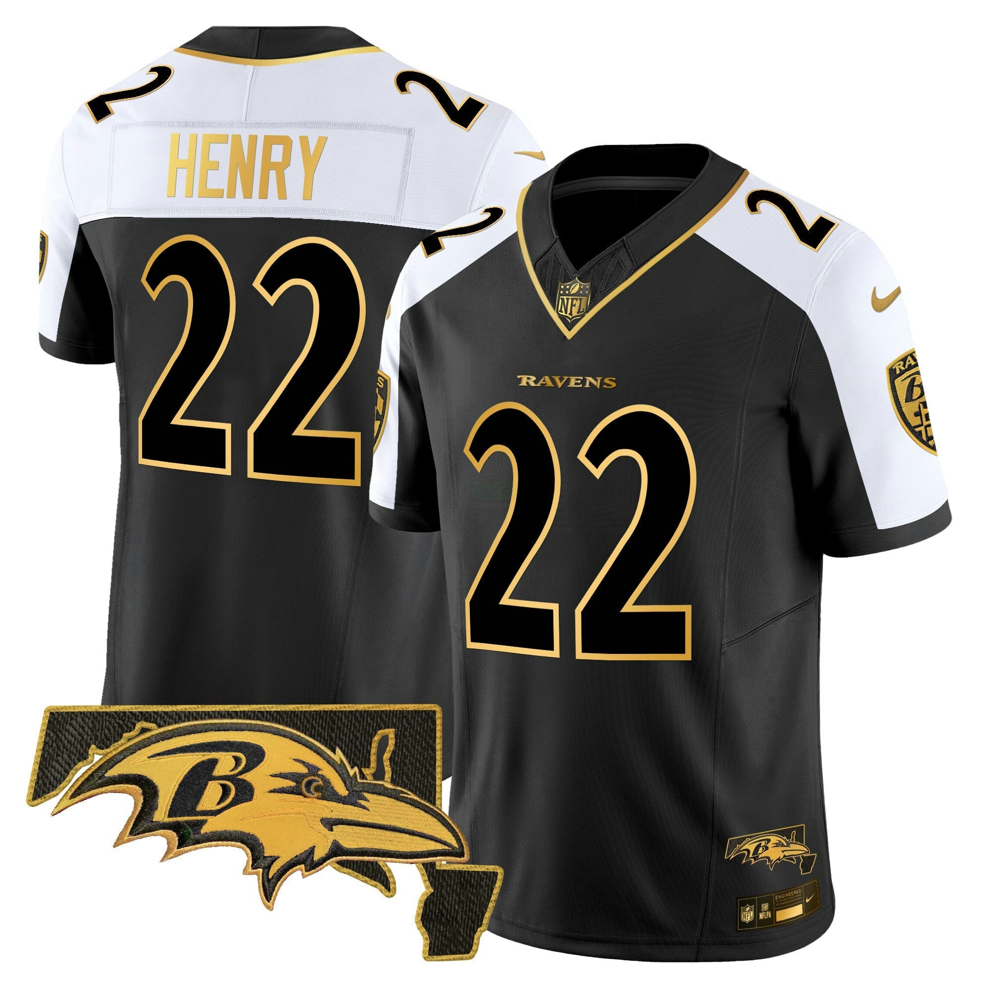 Camisa NFL Men’s 2024 Dourada Vapor Limited Jersey
