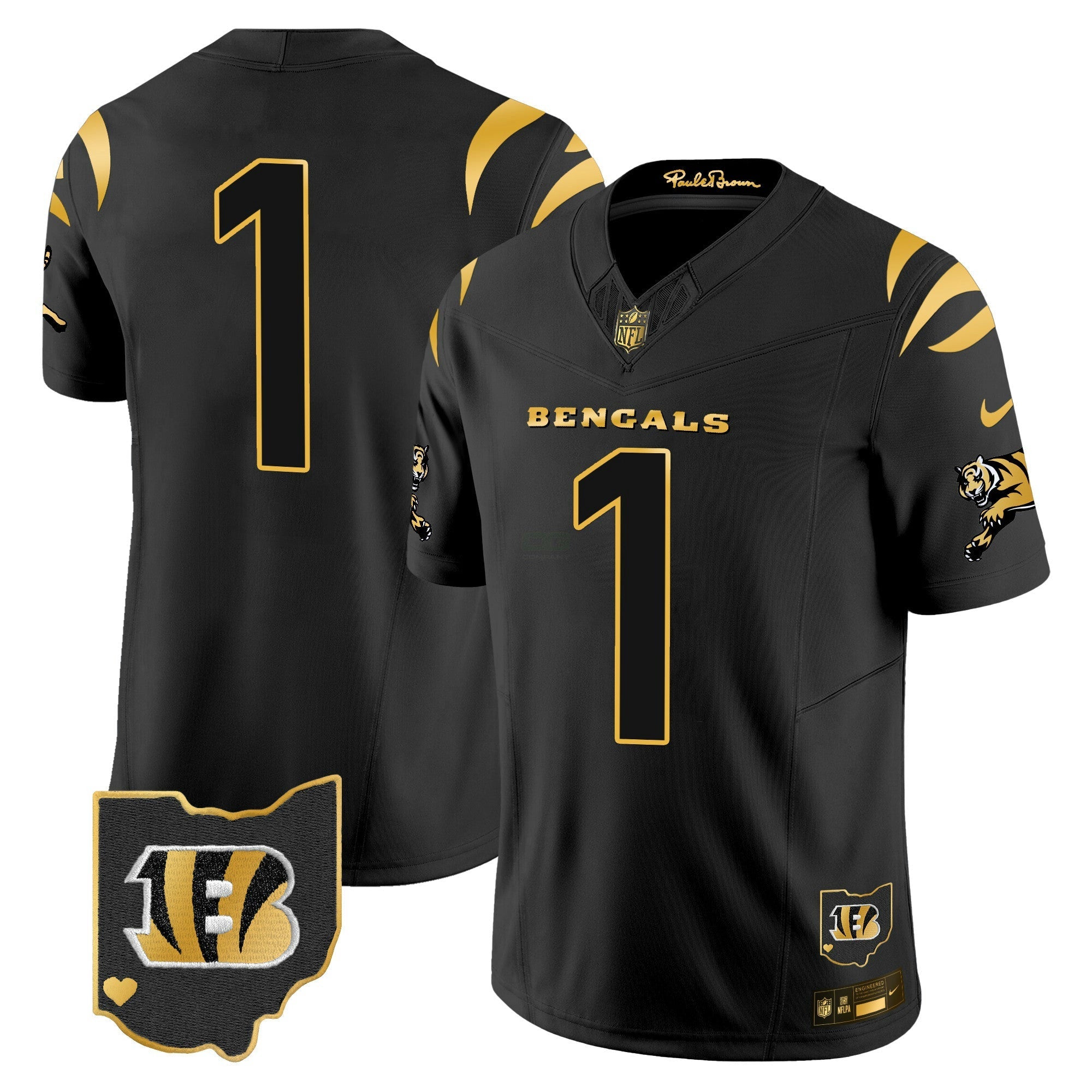 Camisa NFL Men’s 2024 Dourada Vapor Limited Jersey