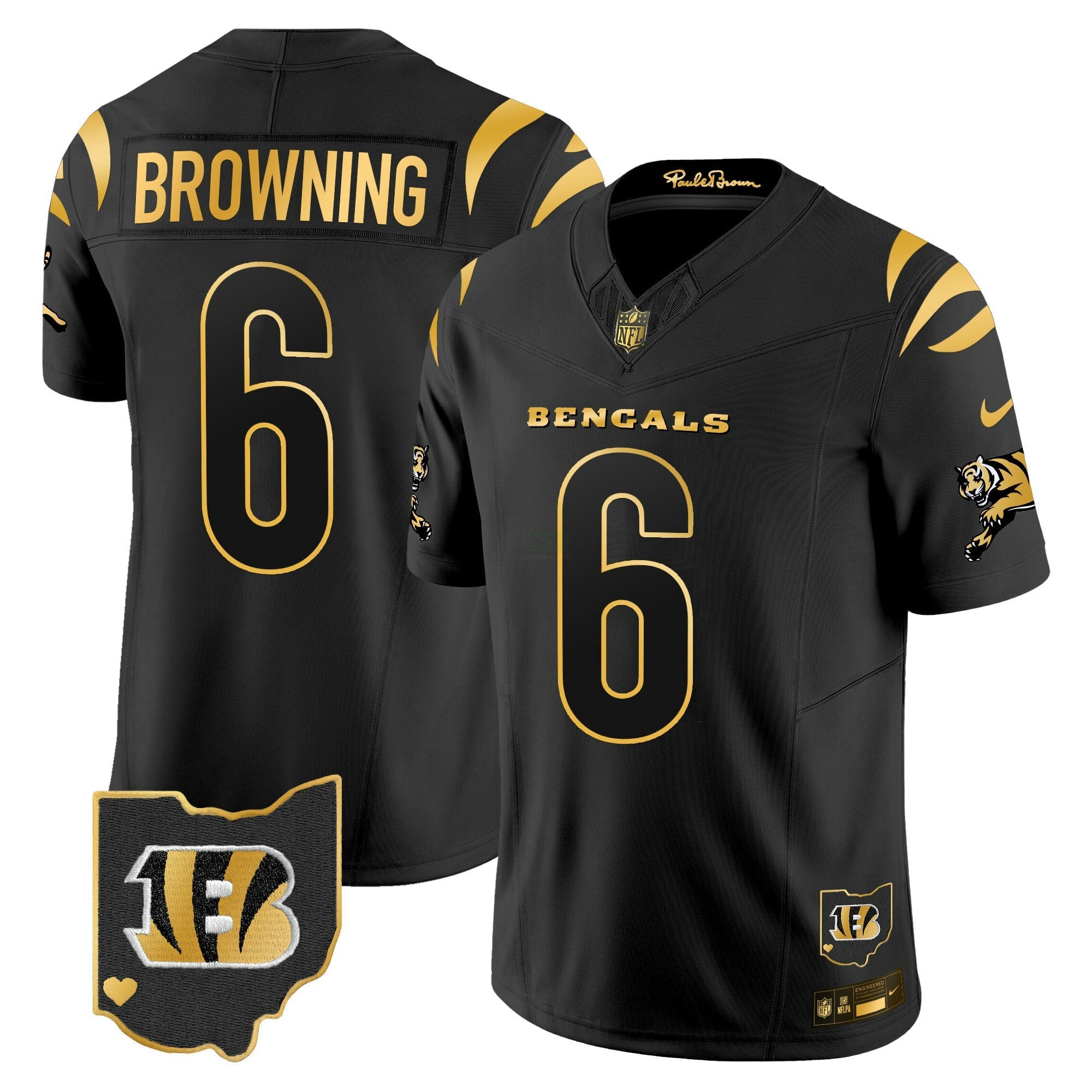 Camisa NFL Men’s 2024 Dourada Vapor Limited Jersey