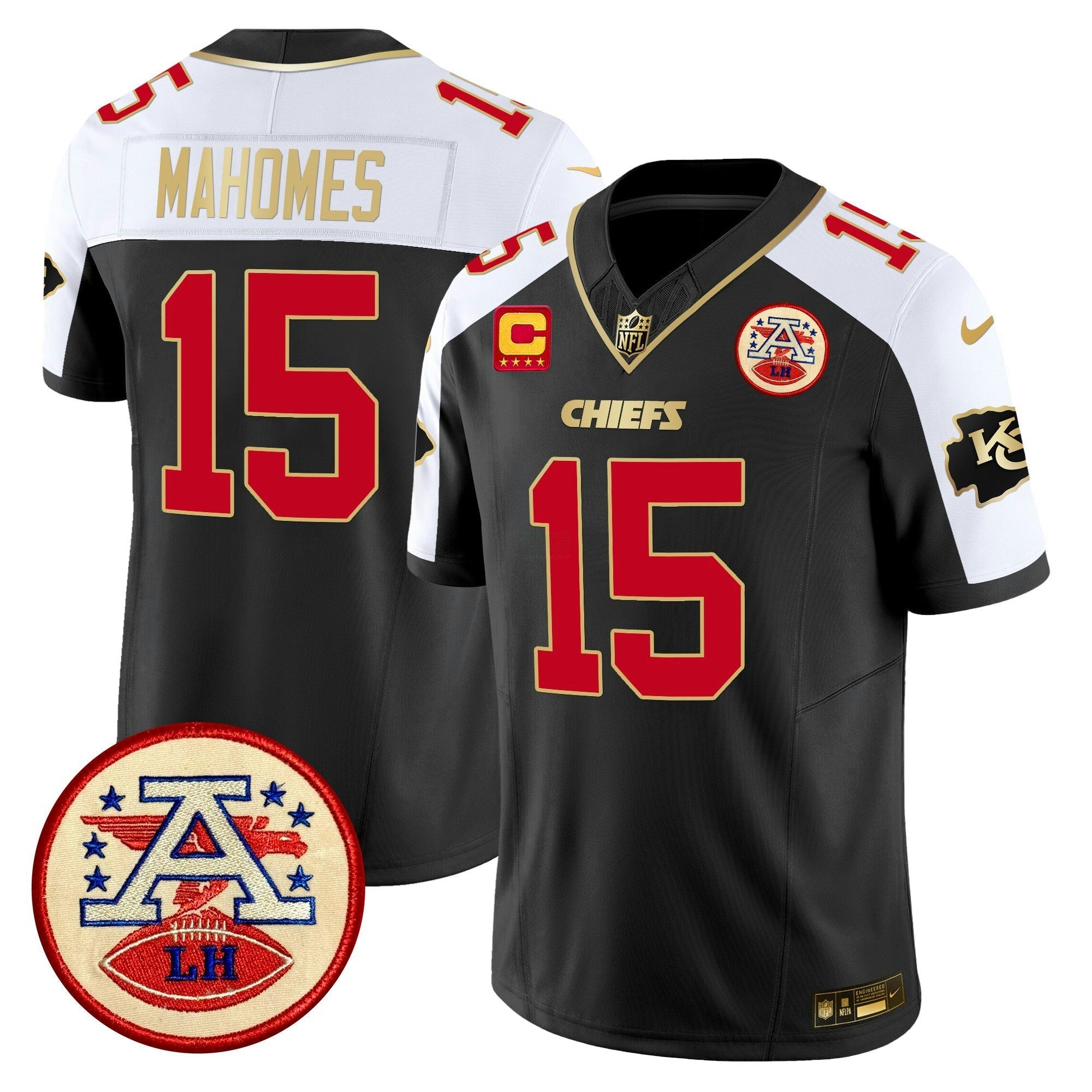 Camisa NFL Men’s 2024 Lamar Hunt Patch Vapor Limited Jersey