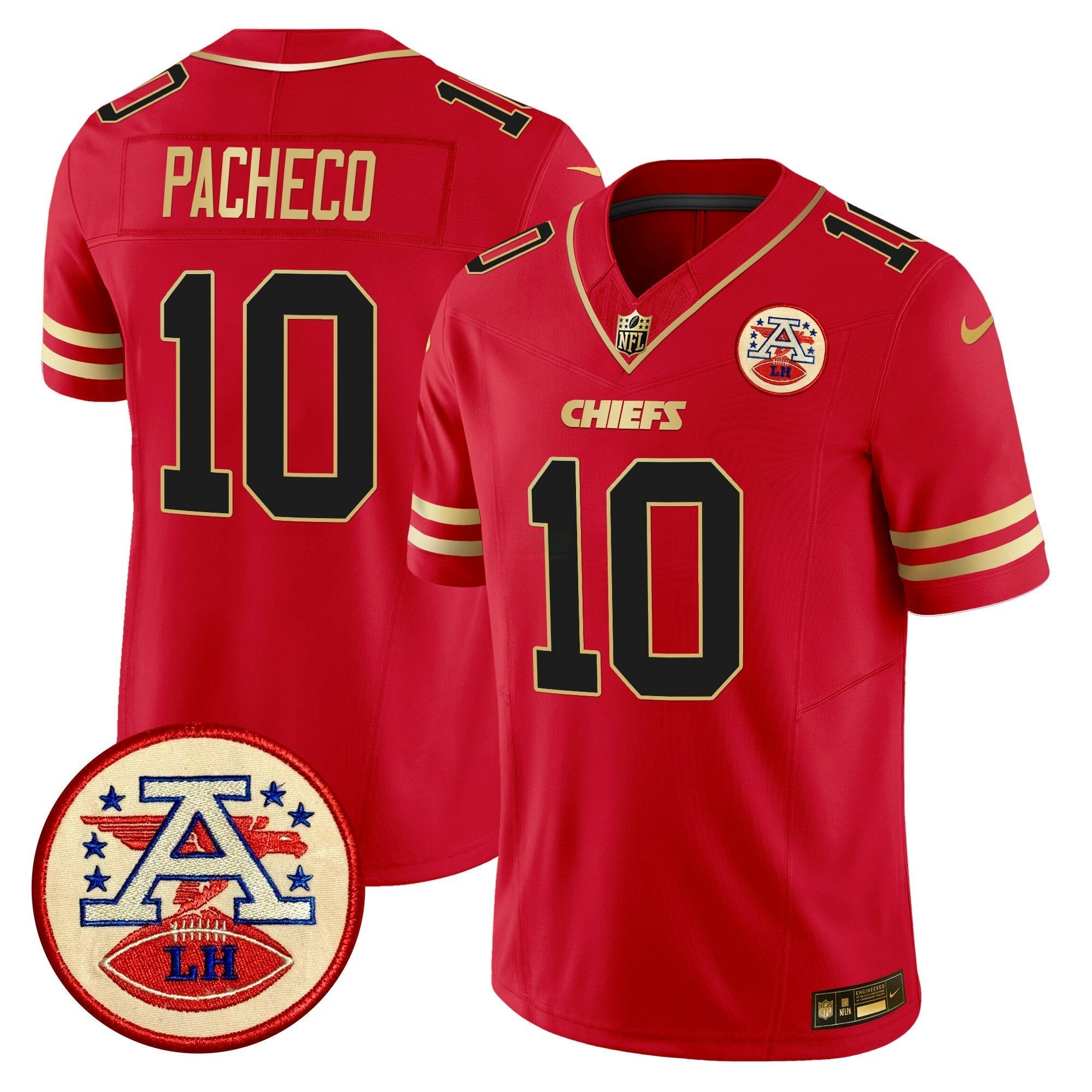 Camisa NFL Men’s 2024 Lamar Hunt Patch Vapor Limited Jersey