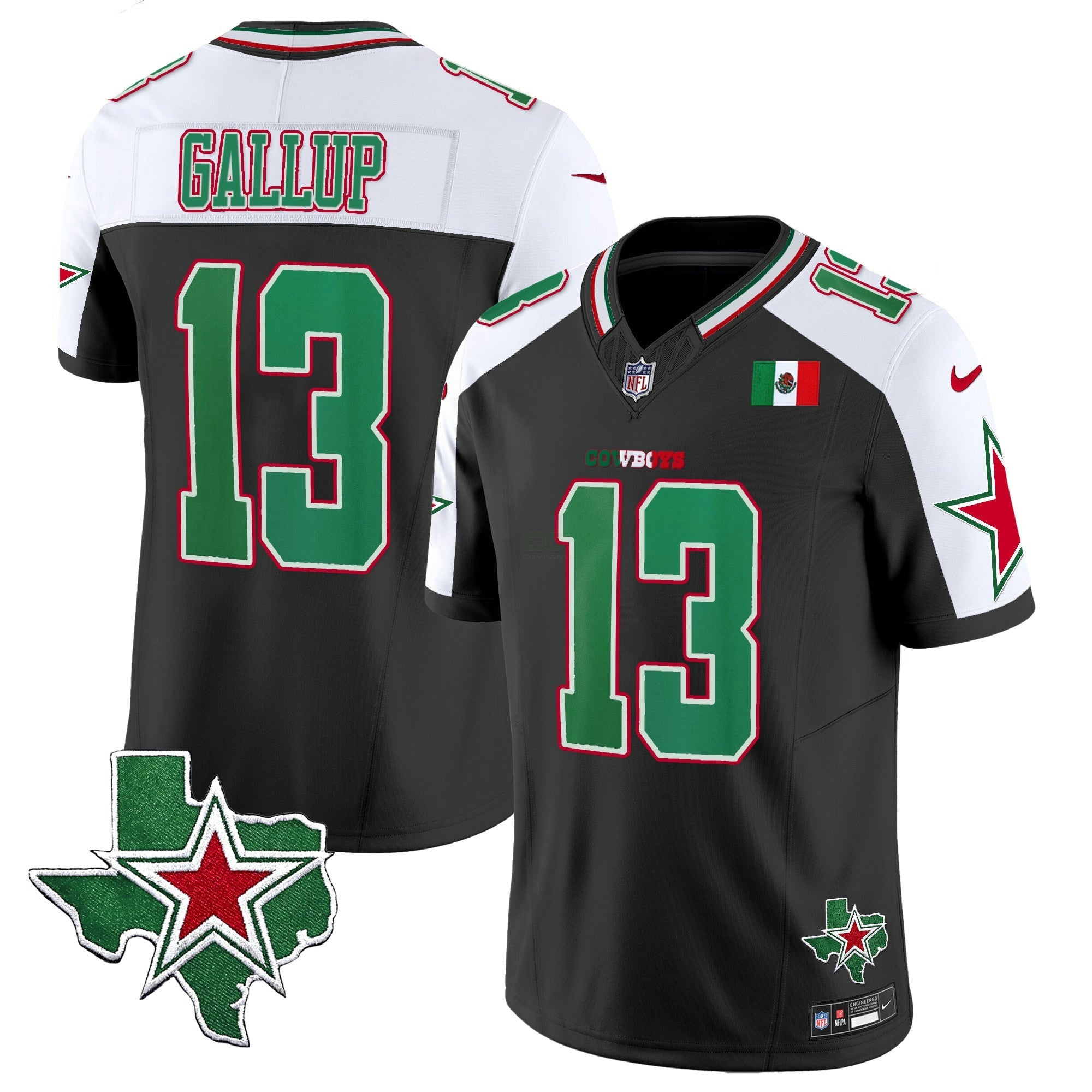 Camisa NFL Men’s 2024 Mexico Vapor Limited Jersey