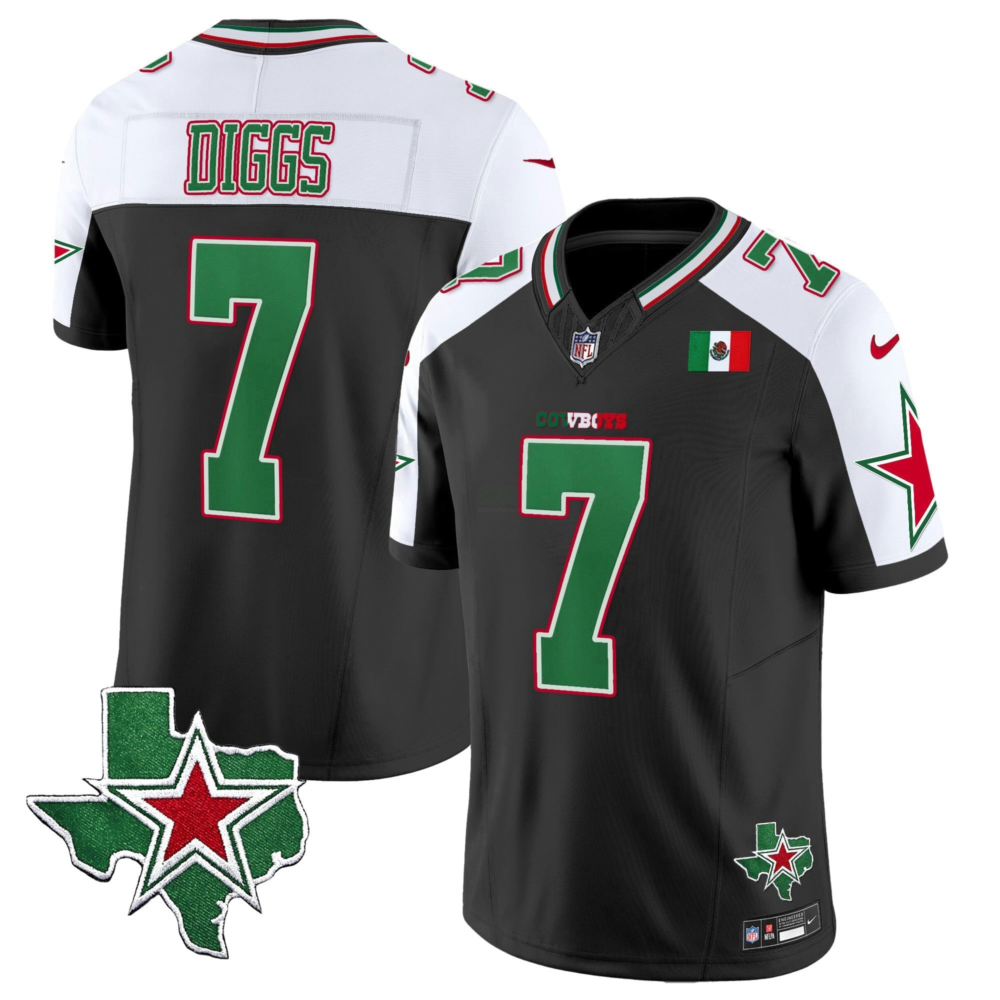 Camisa NFL Men’s 2024 Mexico Vapor Limited Jersey