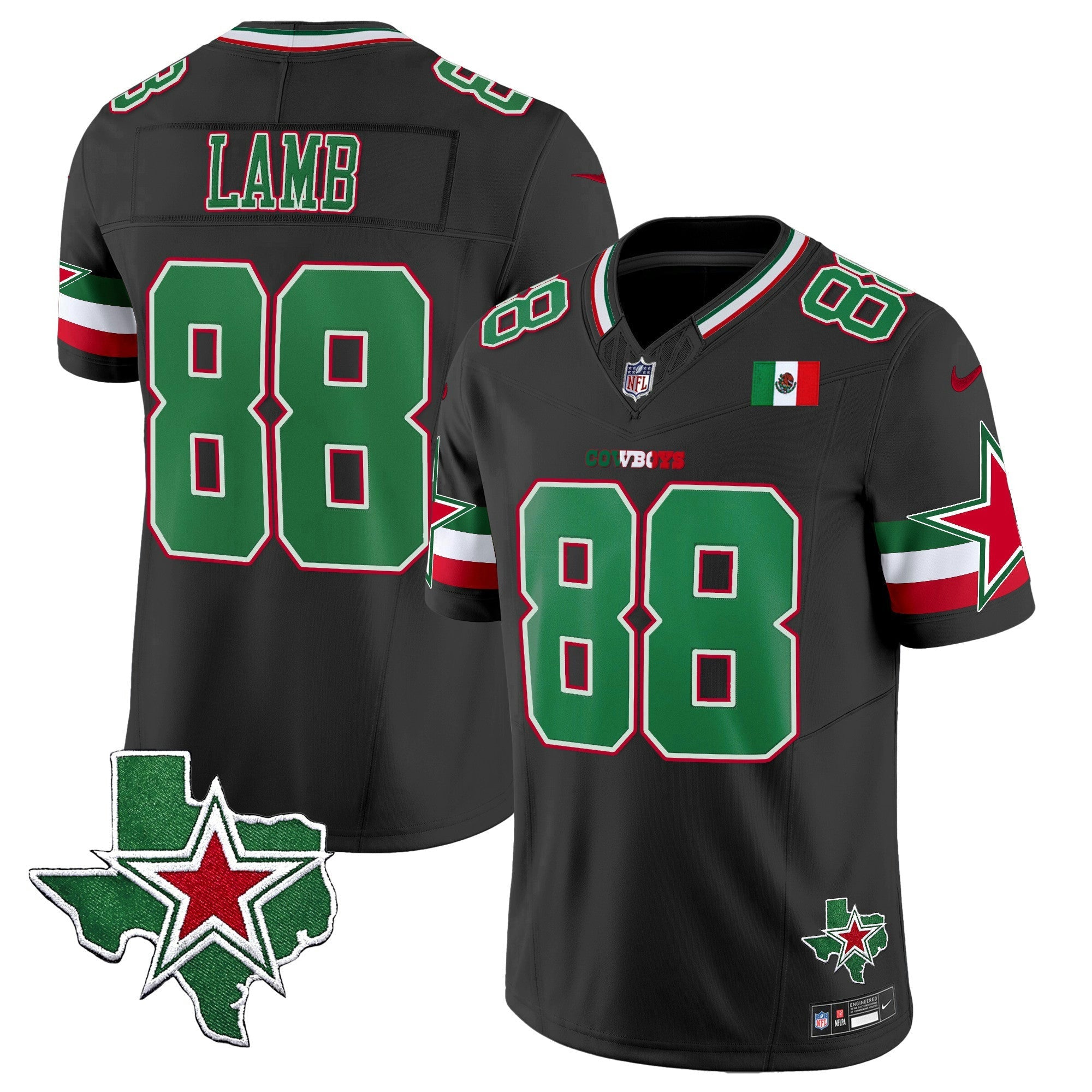 Camisa NFL Men’s 2024 Mexico Vapor Limited Jersey